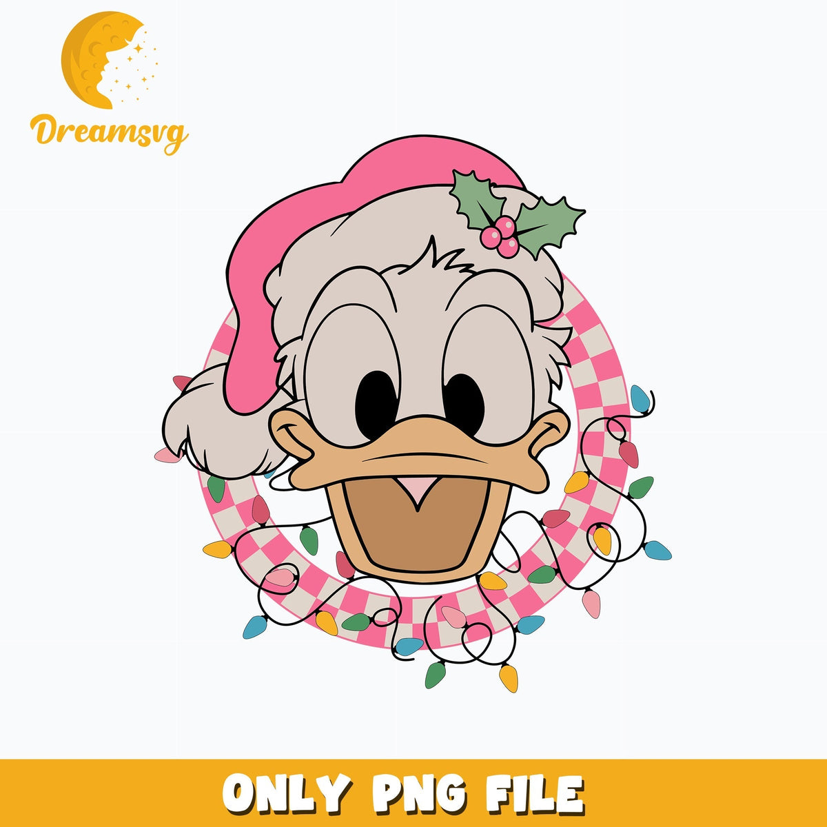 Donald Pink Christmas png