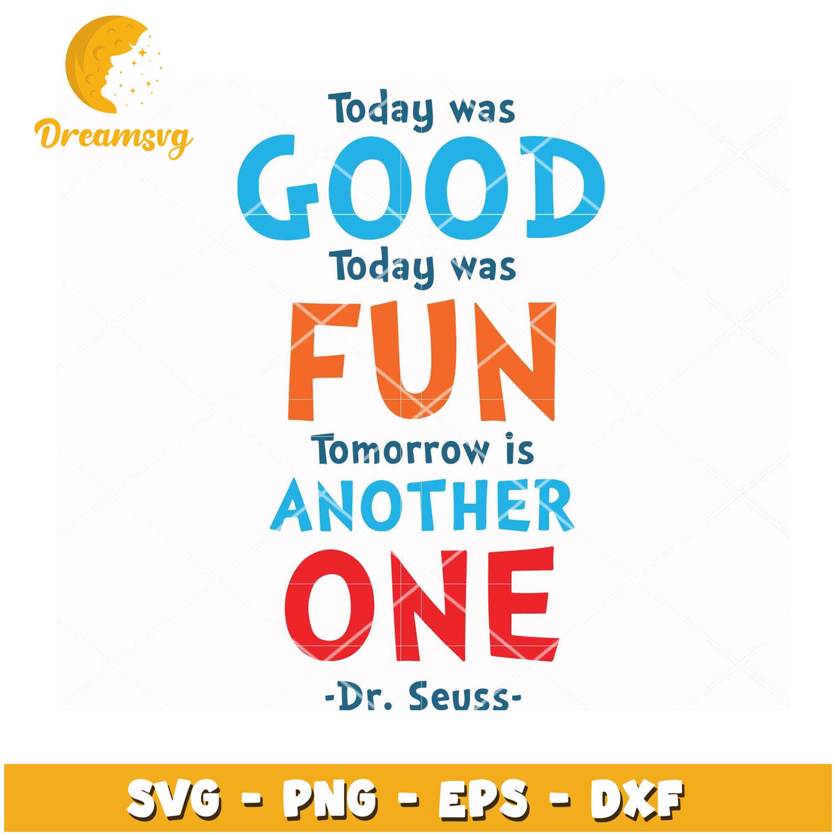 Dr Seuss SVG Good Fun Another One
