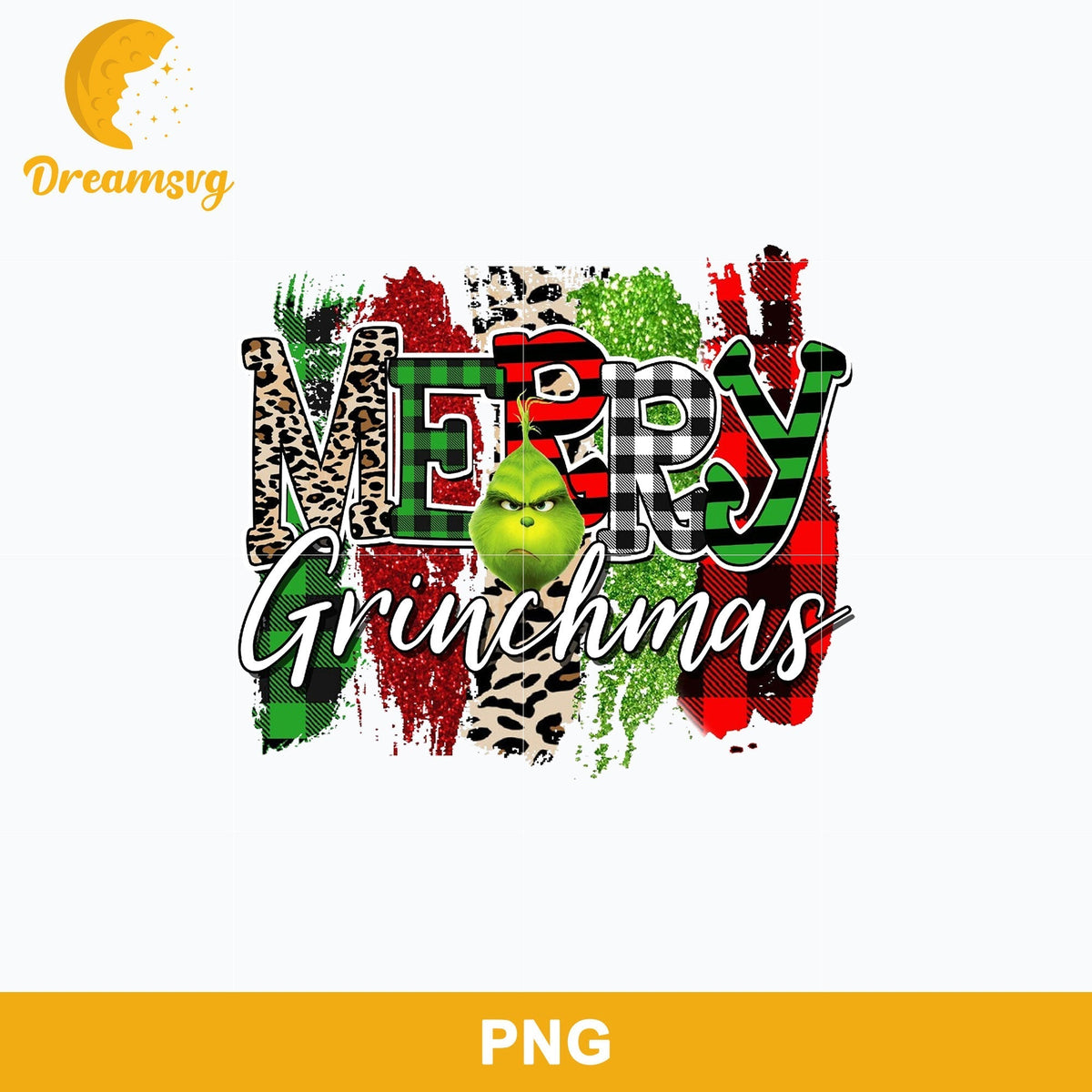 Merry Grinchmas PNG, Grinch Christmas PNG Digital.