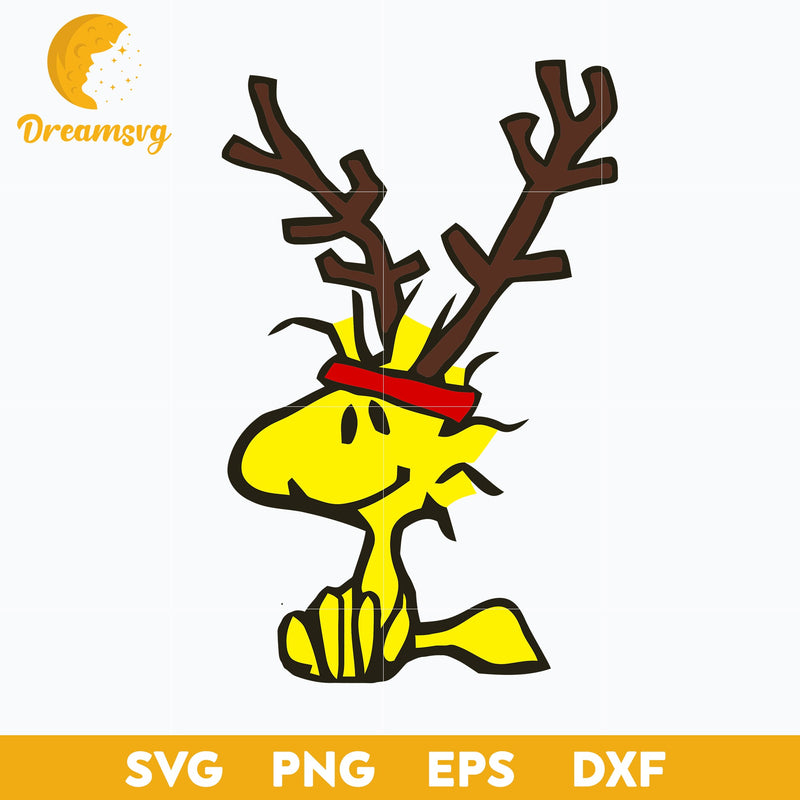 Woodstock Merry Christmas SVG, Christmas SVG, PNG DXF EPS Digital File.
