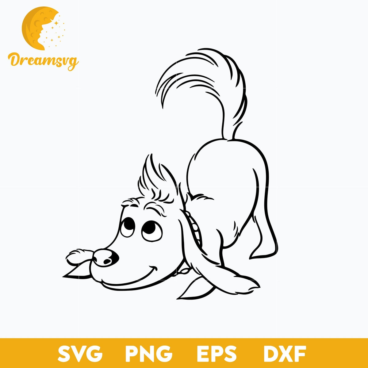 Grinch Max Dog SVG, Christmas SVG, PNG DXF EPS Digital File.