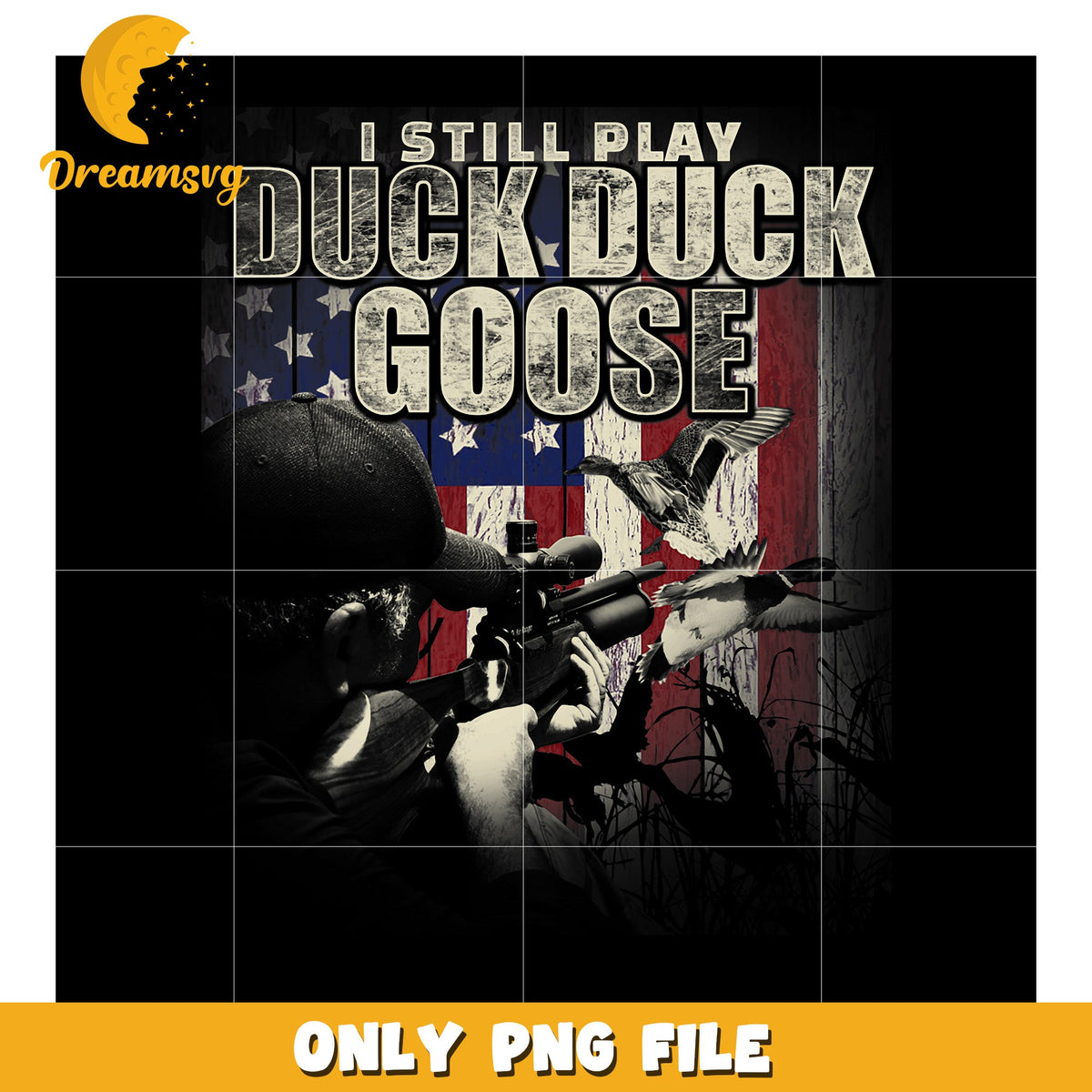 Duck Duck Goose Hunting PNG Design
