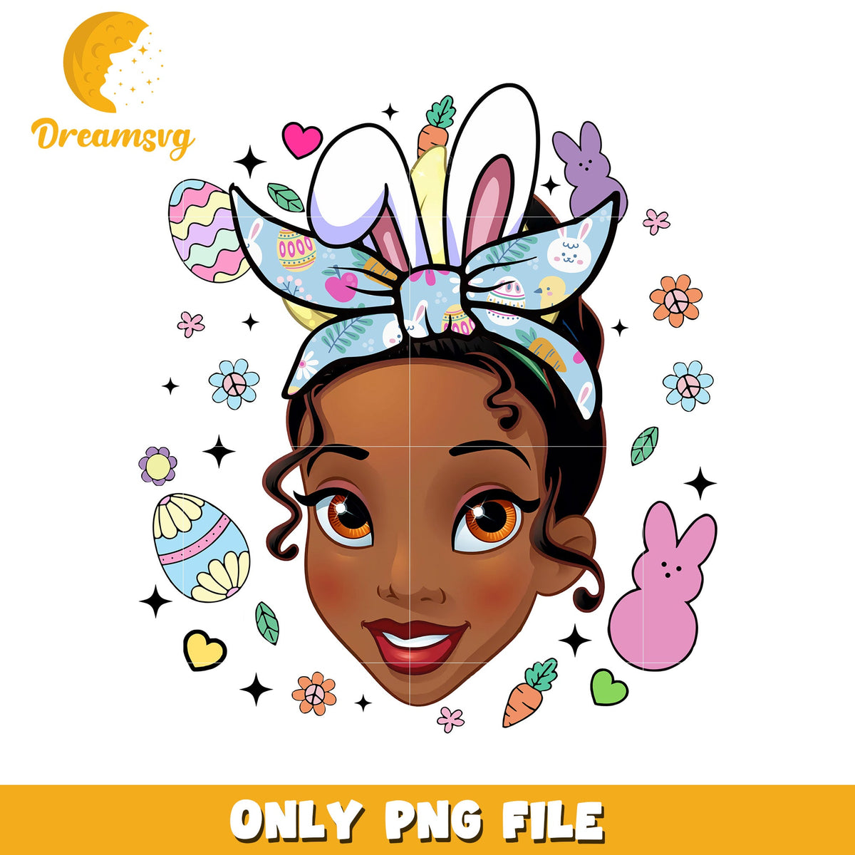 Easter Tiana PNG Digital Download
