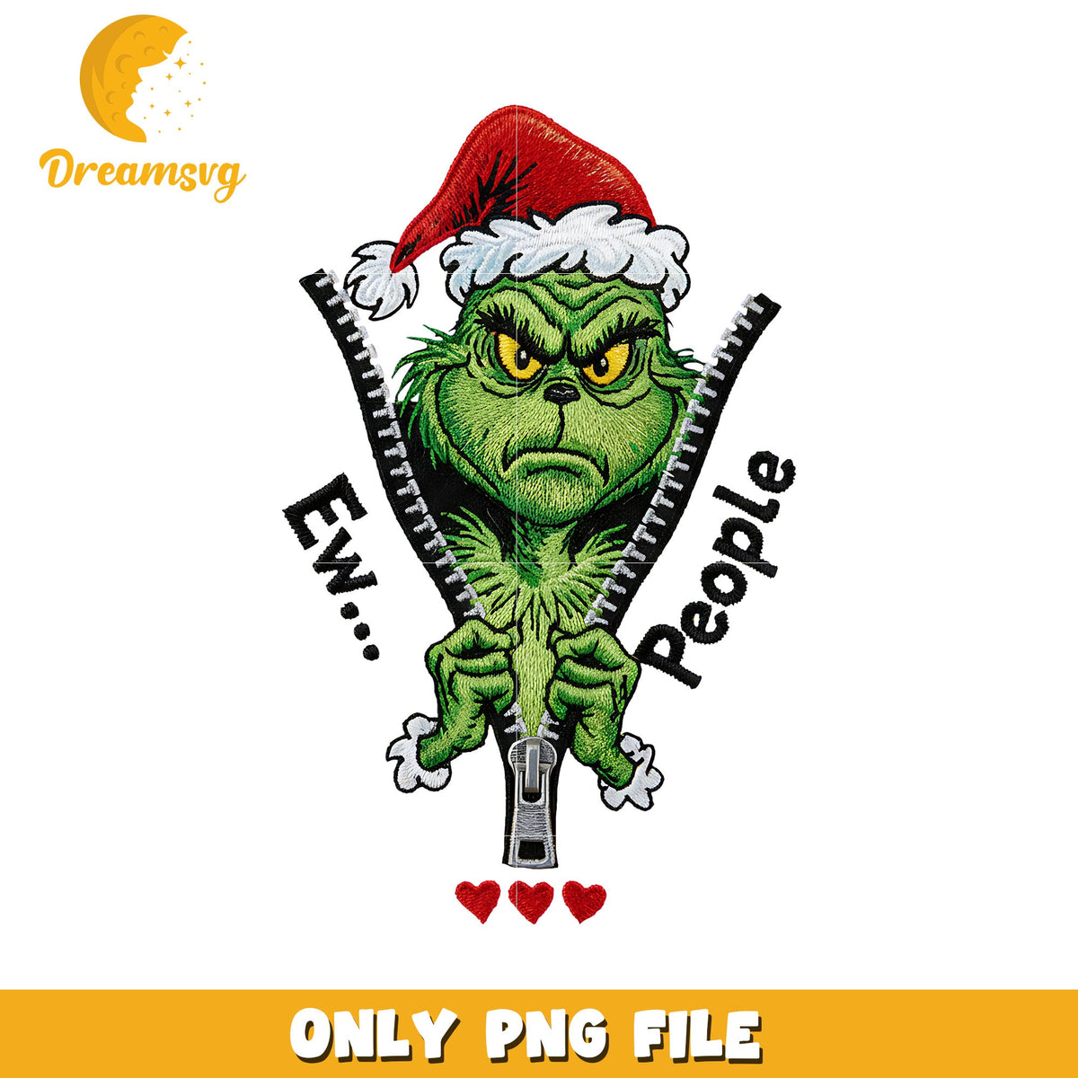 Ew people grinch png, christmas time png, grinch png