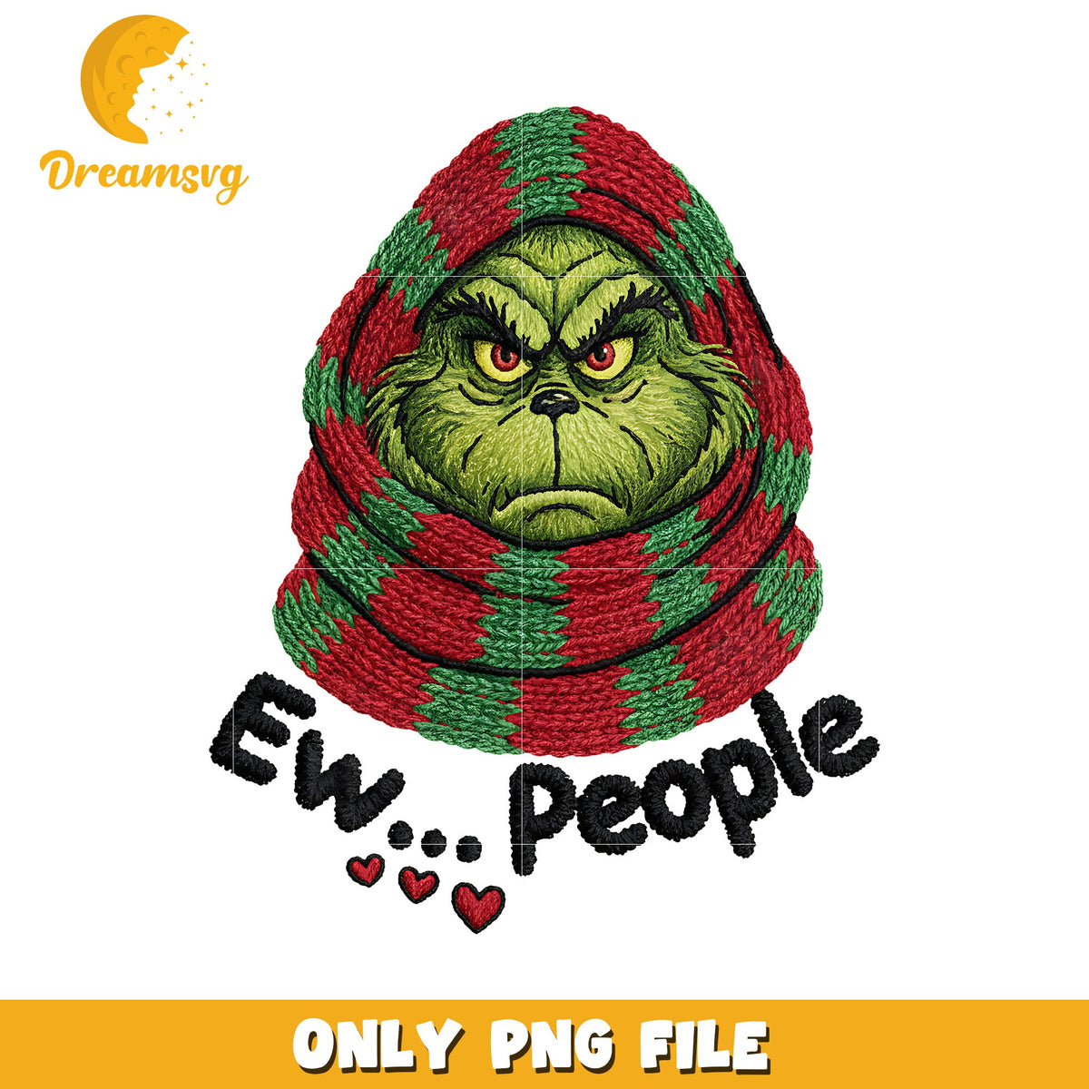 Ew people png, christmas time png, grinch png
