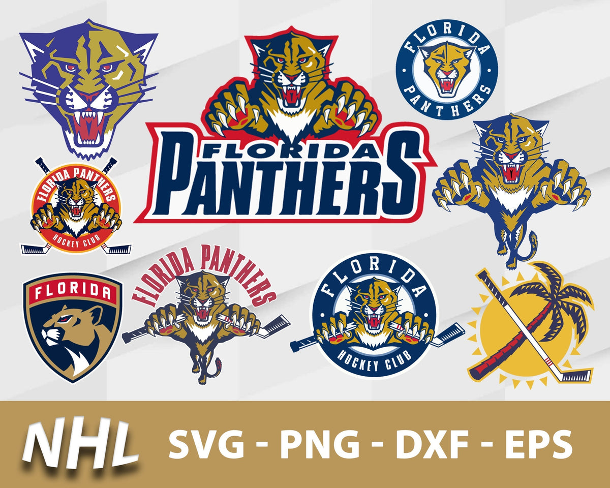 Florida Panthers Svg Bundle, Florida Panthers Svg, Sport Svg, Nhl Svg, Png, Dxf, Eps Digital File.