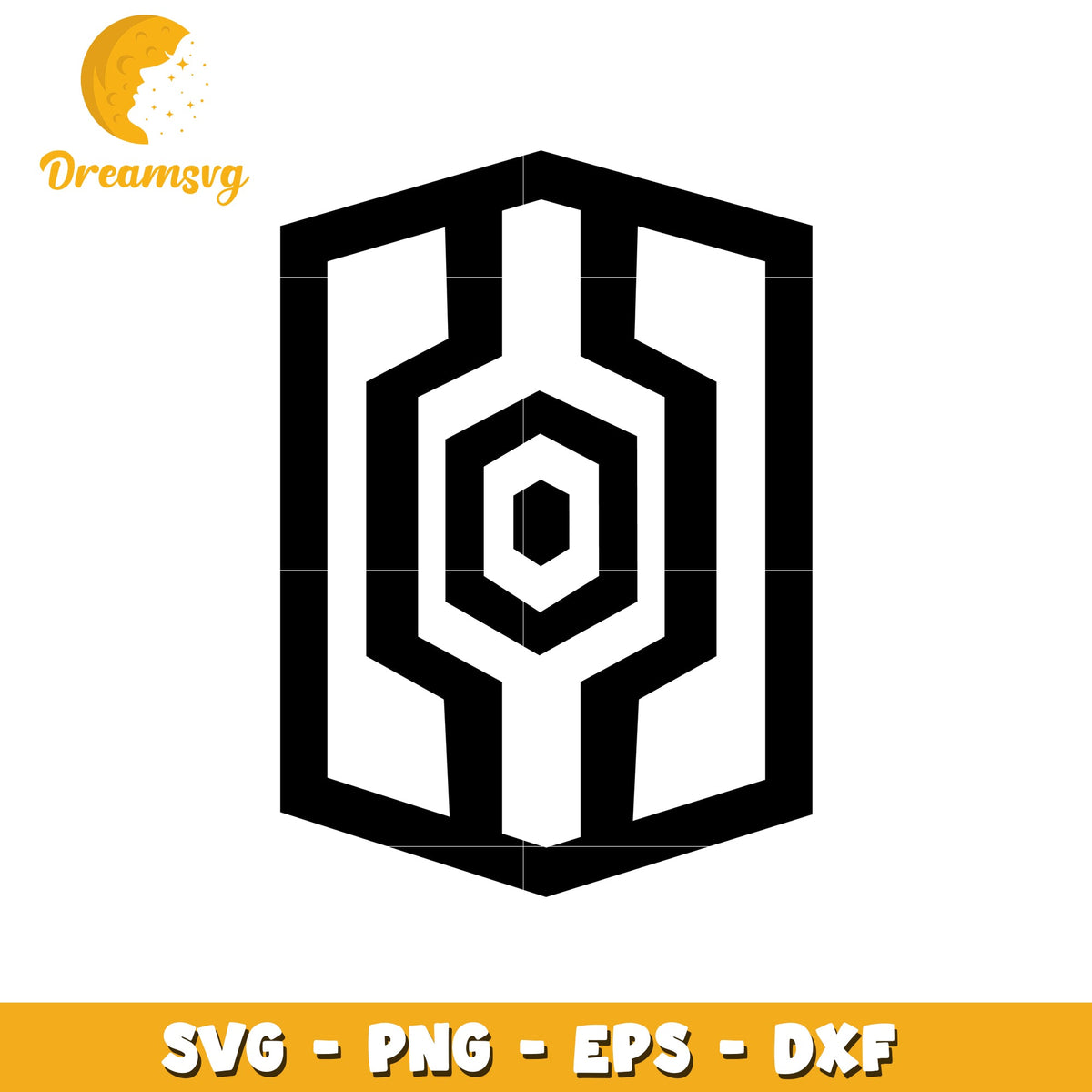 Geometric Shield SVG PNG EPS DXF