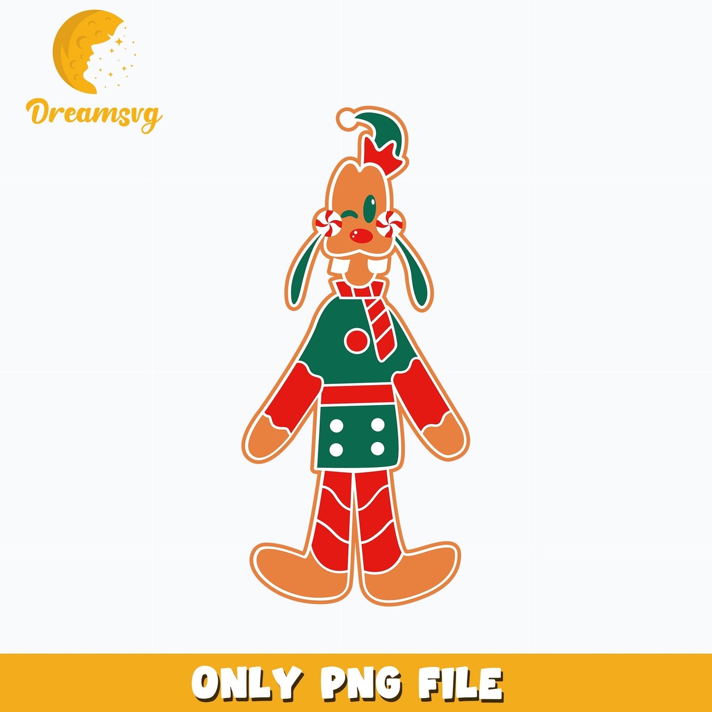 Goofy Gingerbread png