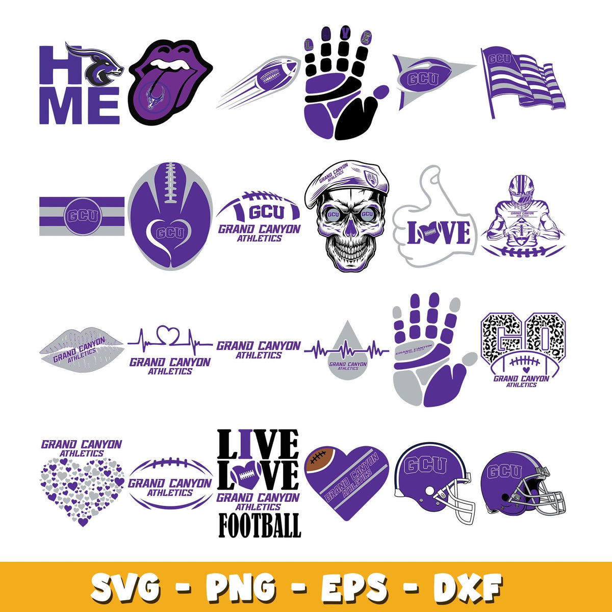 Grand Canyon logo Bundle svg, Grand Canyon logo svg, ncaa svg