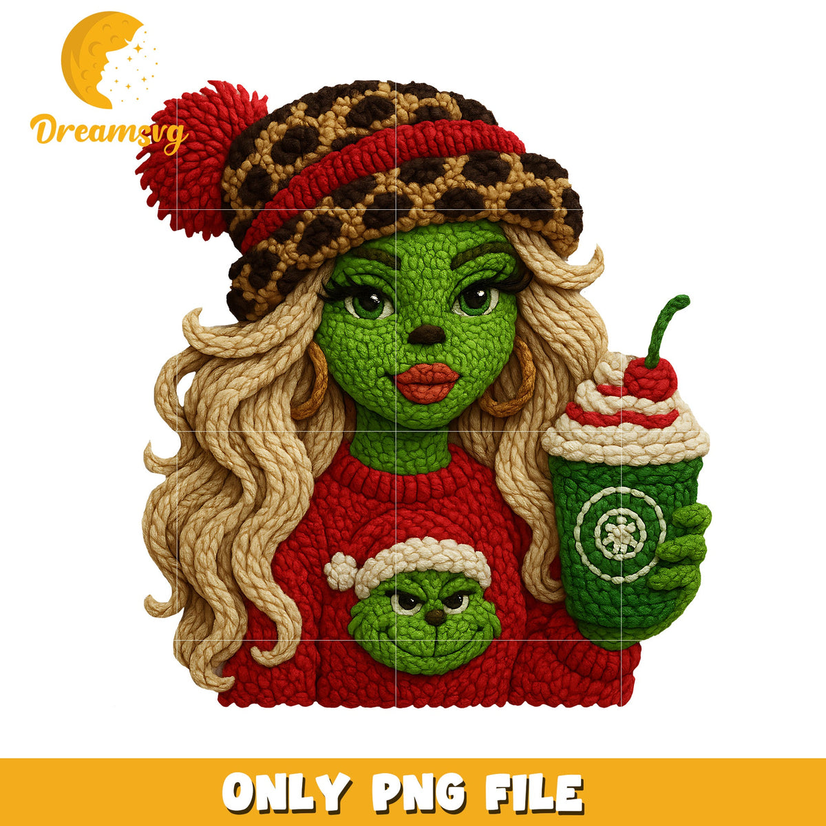 Grinch girl png, christmas time png, grinch png