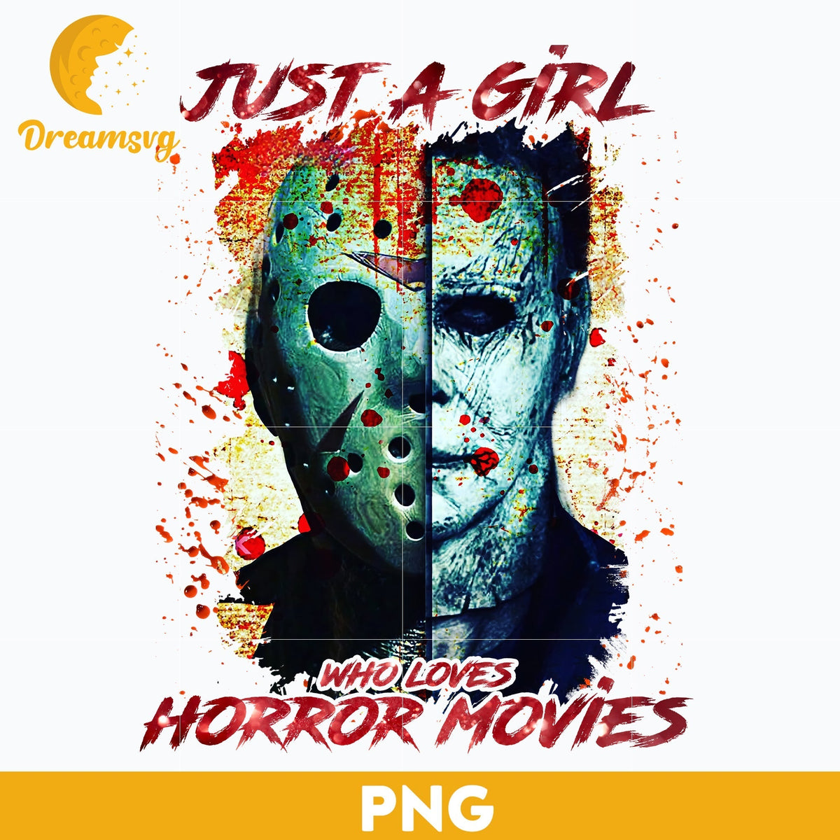 Horror movies PNG, Horror Characters PNG, Halloween Horror Movie Killers, Horror Movie Killers PNG, Digital files