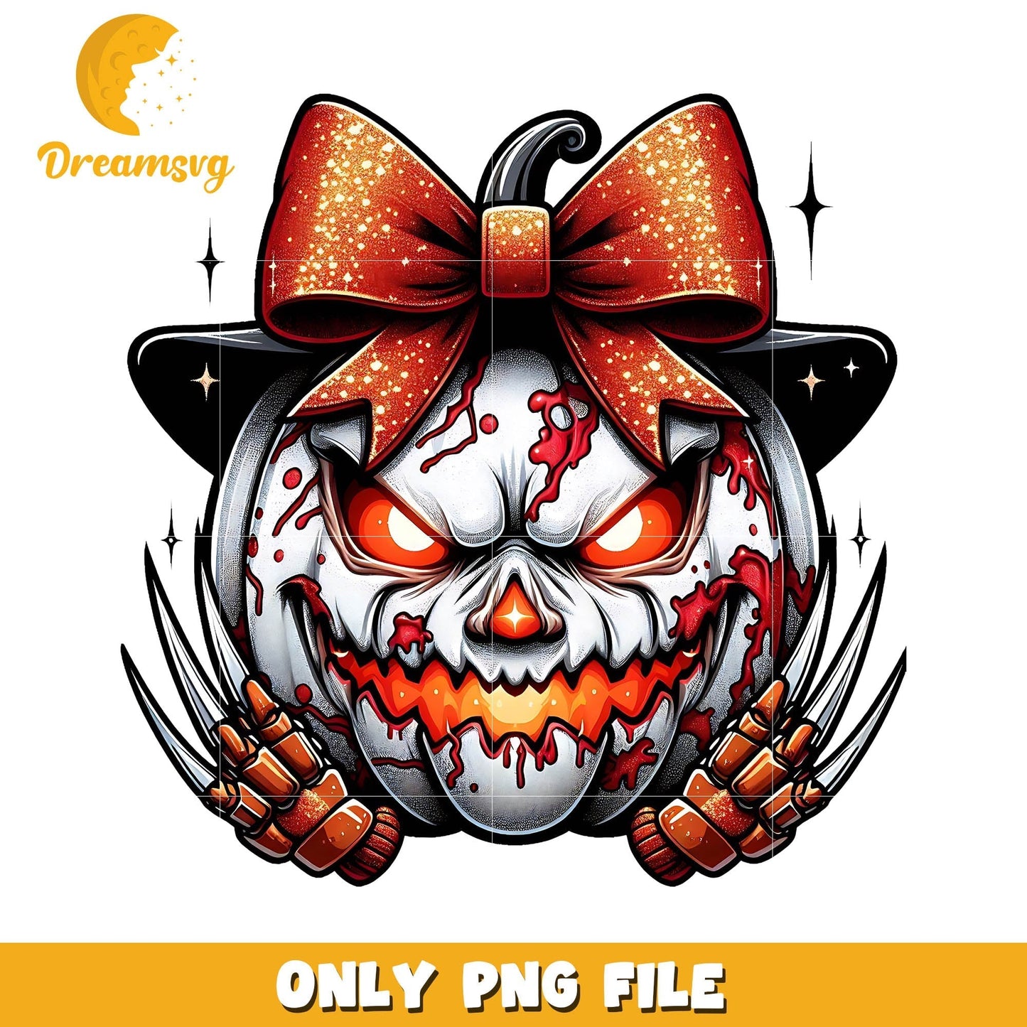 Horror pumpkin Freddy killer png, Halloween horror movies png