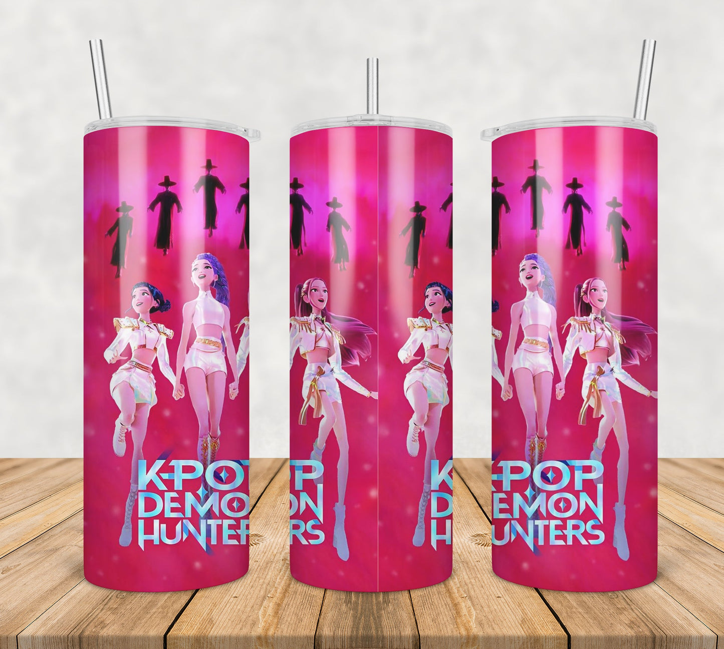 Huntrix girls performance tumbler png, huntrix girls tumbler png, huntrix performance tumbler png