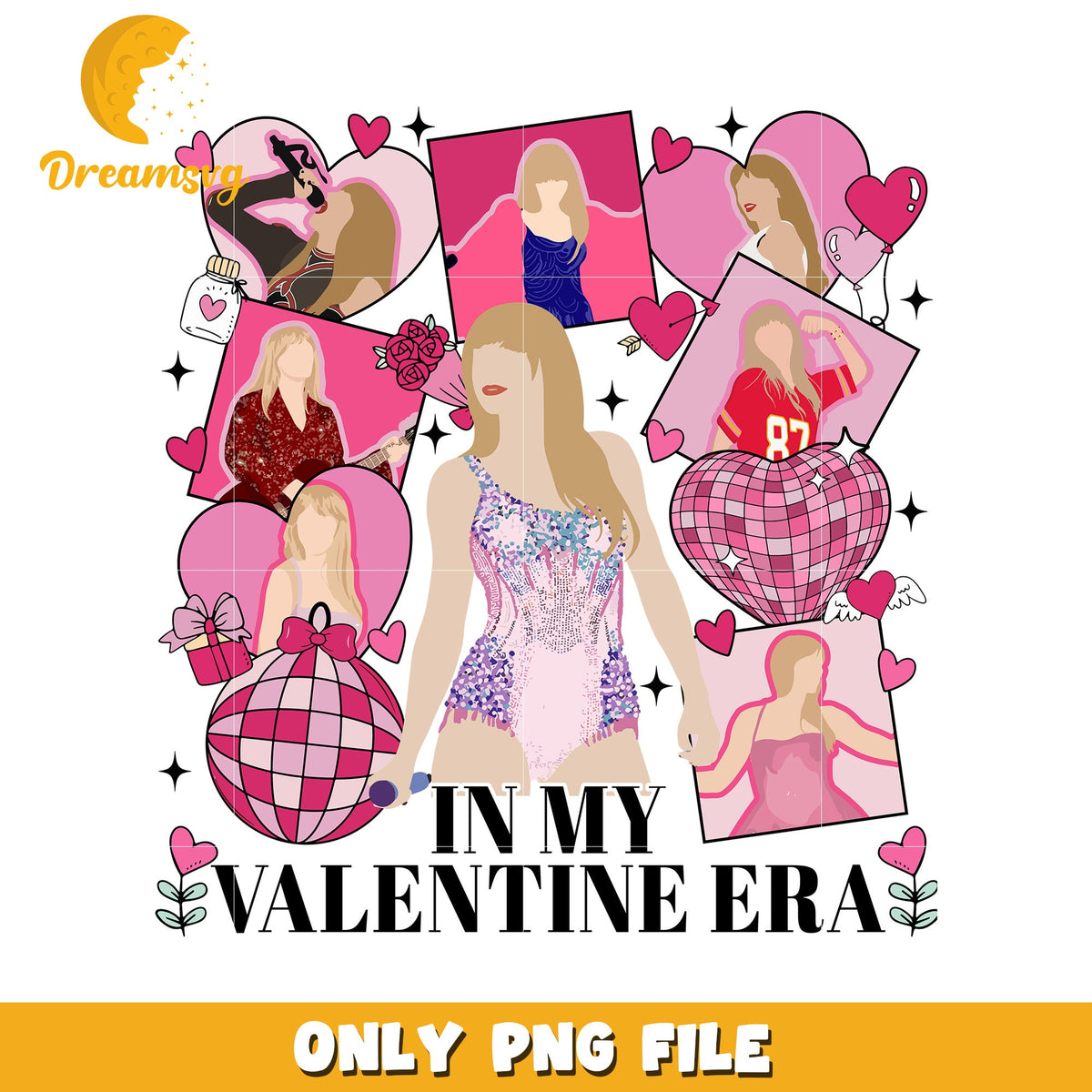 In My Valentine Era PNG Clipart for Romantic Designs