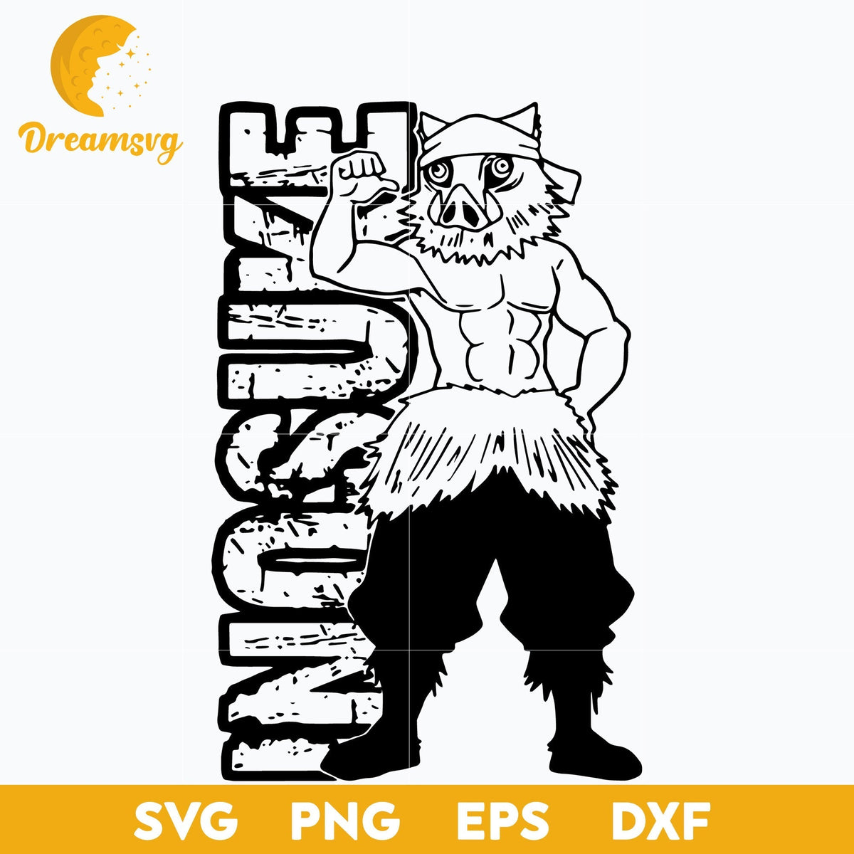 Inosuke Hashibira Svg, Inosuke Kimetsu No Yaiba Svg, Demon Slayer Svg, Anime Svg, Inosuke Svg, file for cricut, Anime svg, png, eps, dxf digital download