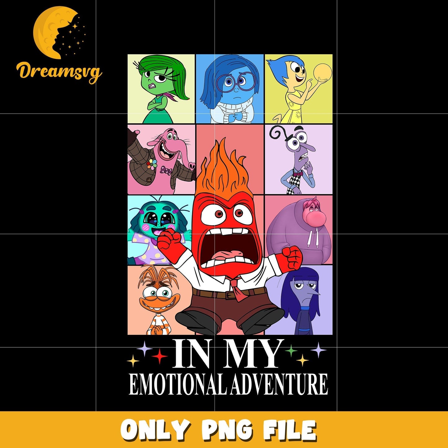 Inside Out In My Emotional Adventure png