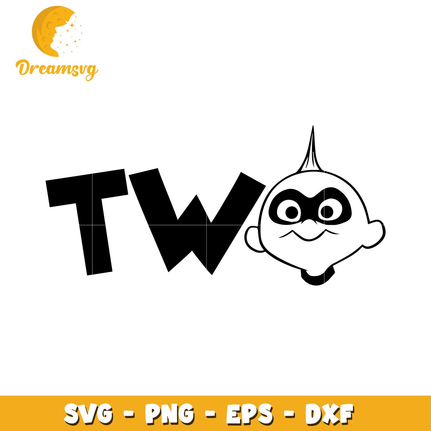 Jack Jack Two SVG PNG EPS DXF