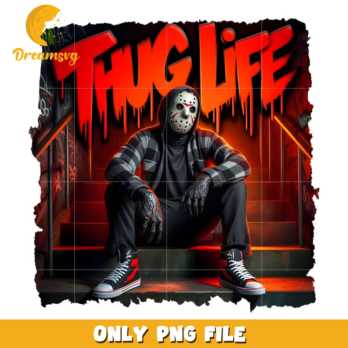 Jason thug life png, halloween spirit png, halloween town png