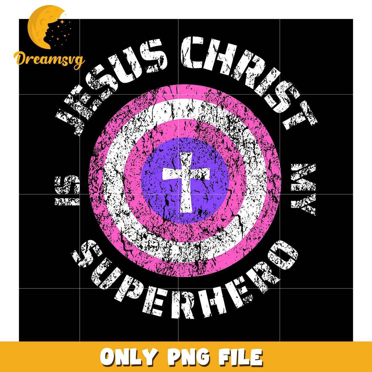 Jesus Christ My Superhero PNG