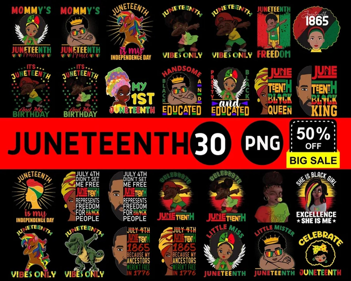 Juneteenth svg bundle 2 - Digital download