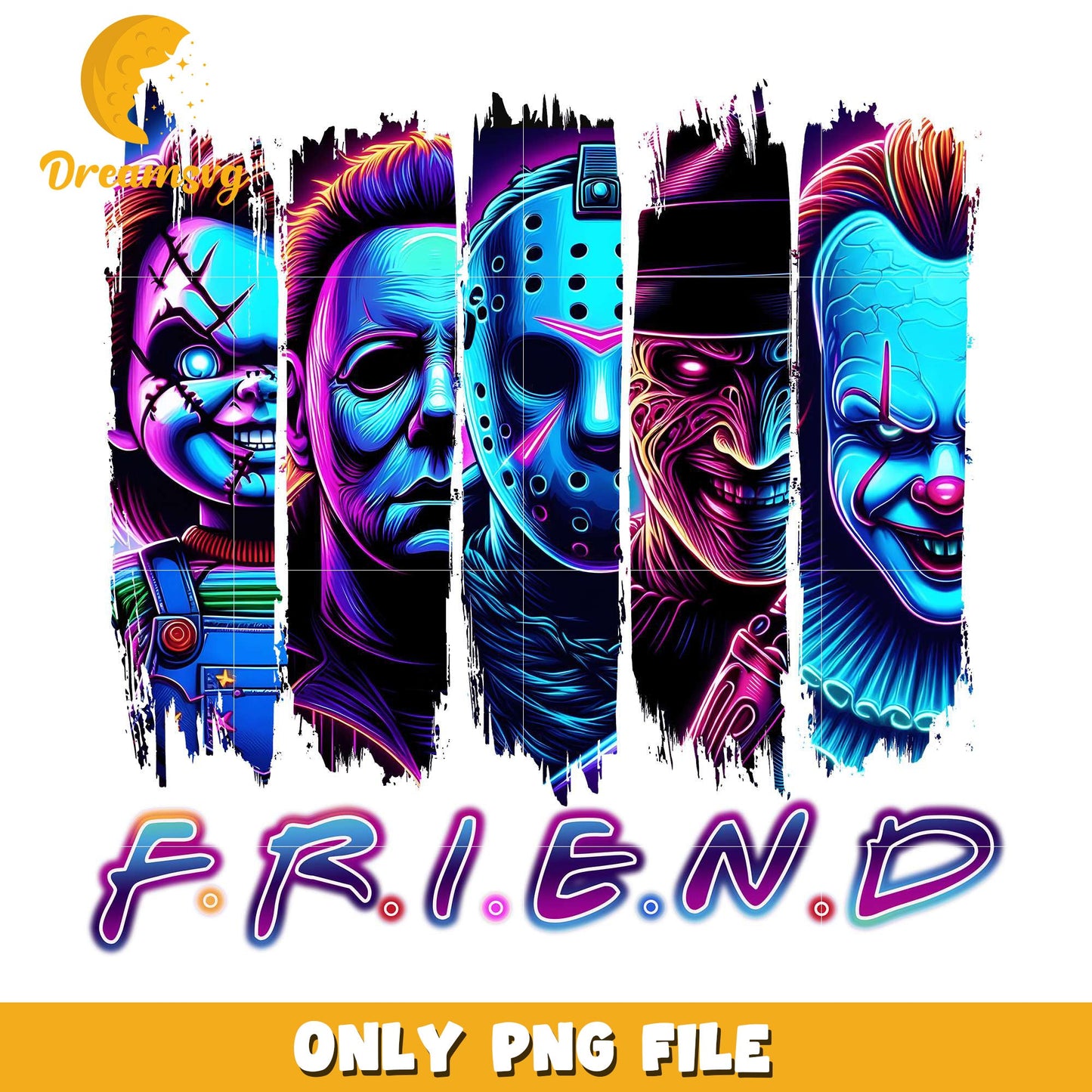 Killers friends png, halloween store png, halloween movies png