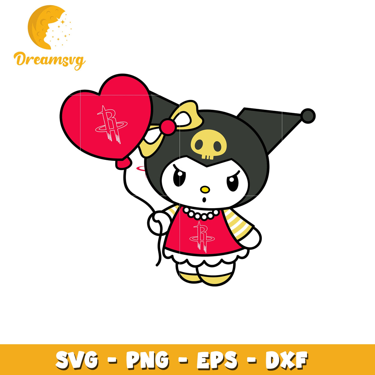 Kuromi Rockets SVG Design