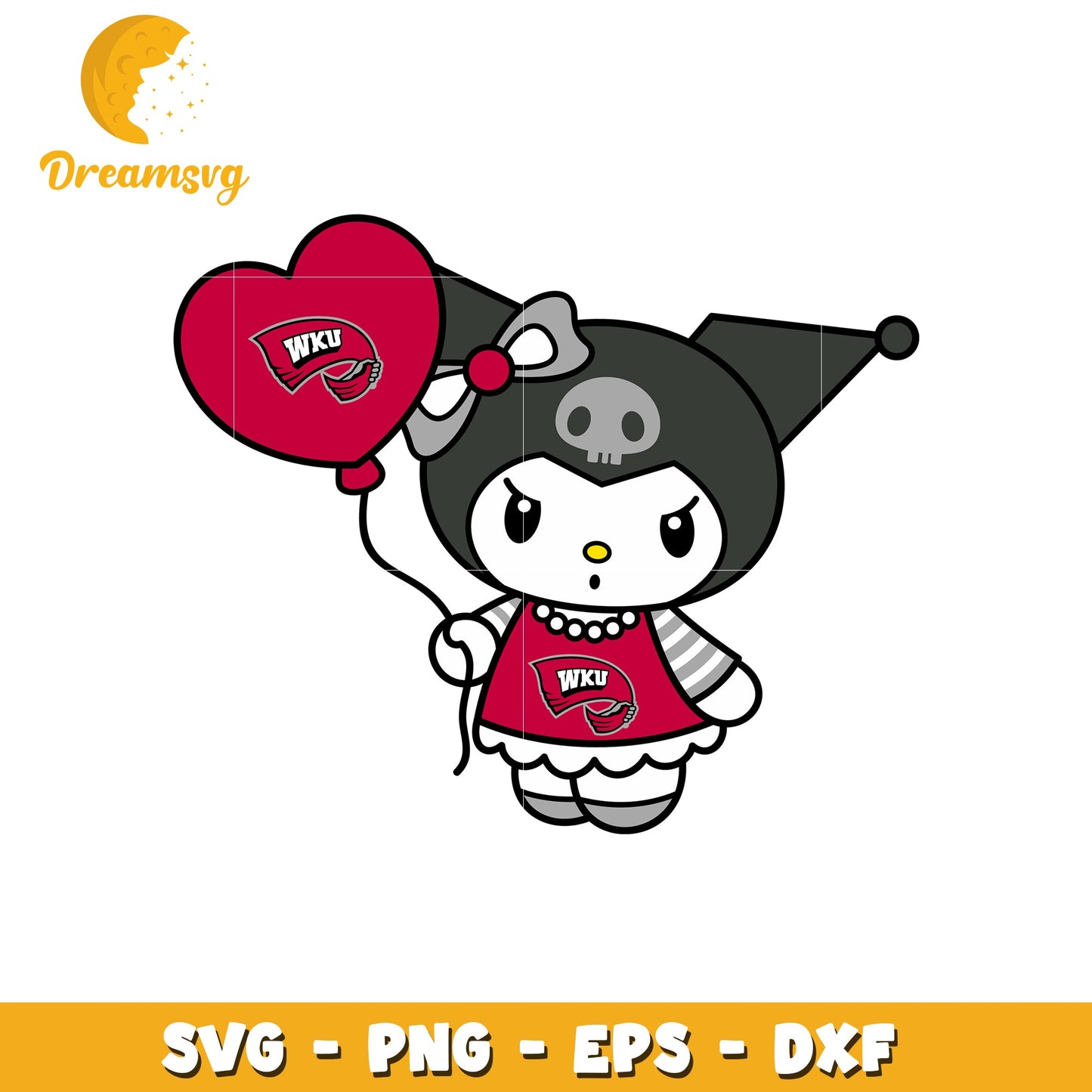 Kuromi SVG Design Western Kentucky University