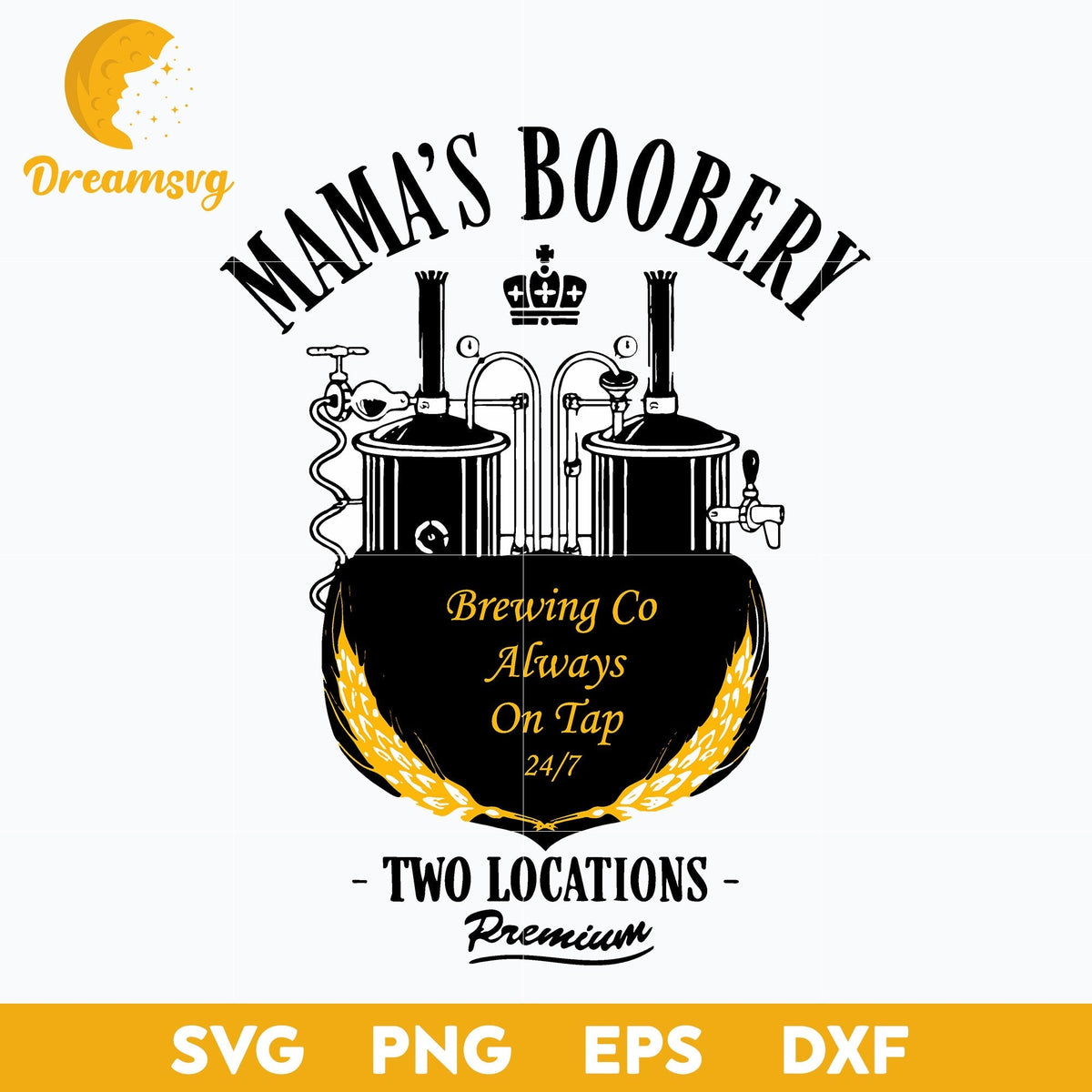 Mama’s Boobery Funny Breastfeeding svg, Halloween svg, png, dxf, eps digital file.