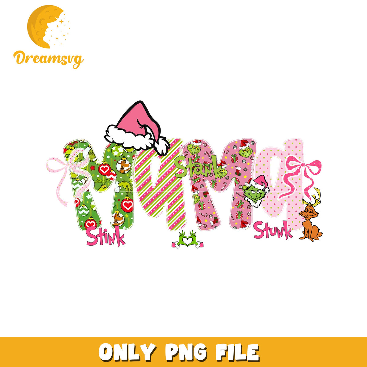 Mama grinch png, disney winter joy png, holiday happiness png