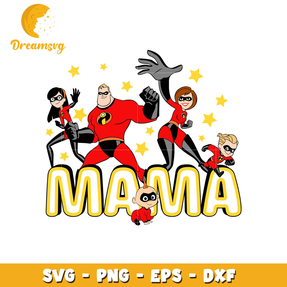 Mama incredibles family svg, incredibles family svg, disney movie svg