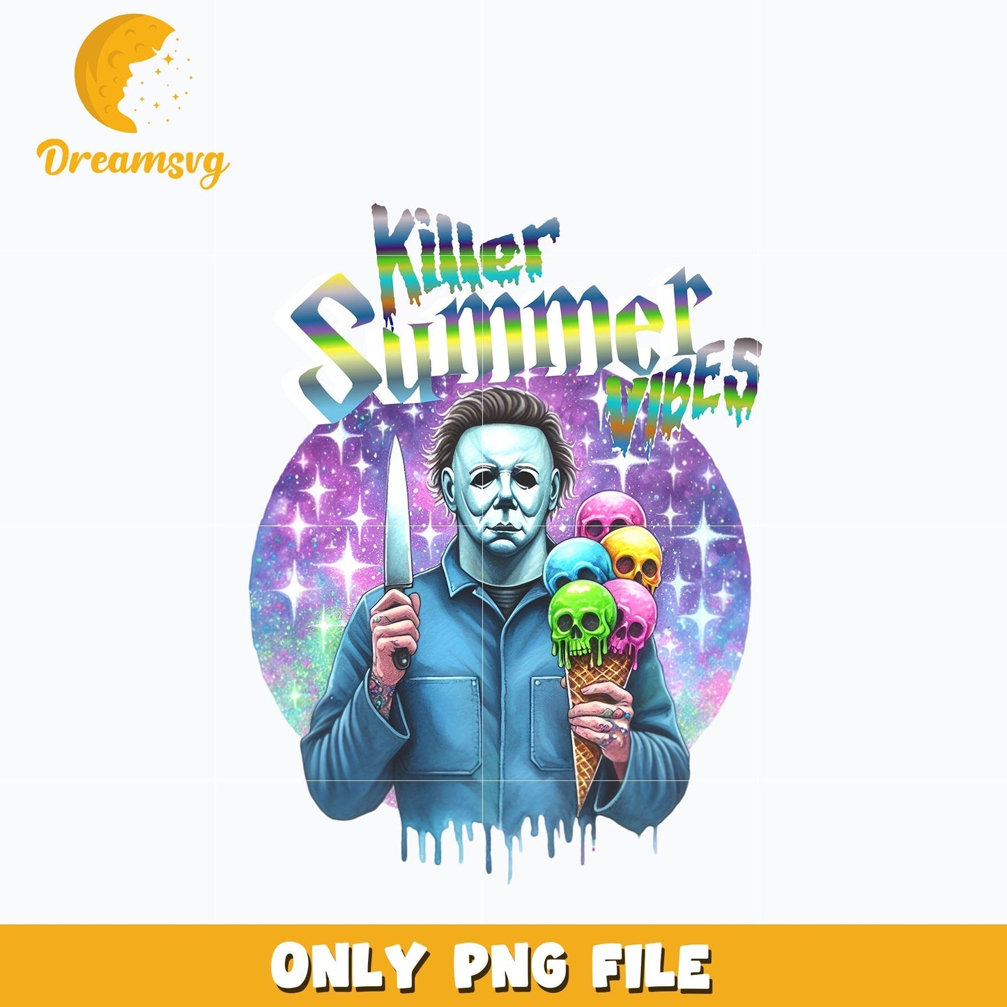 killer summer vibes Michael myers png
