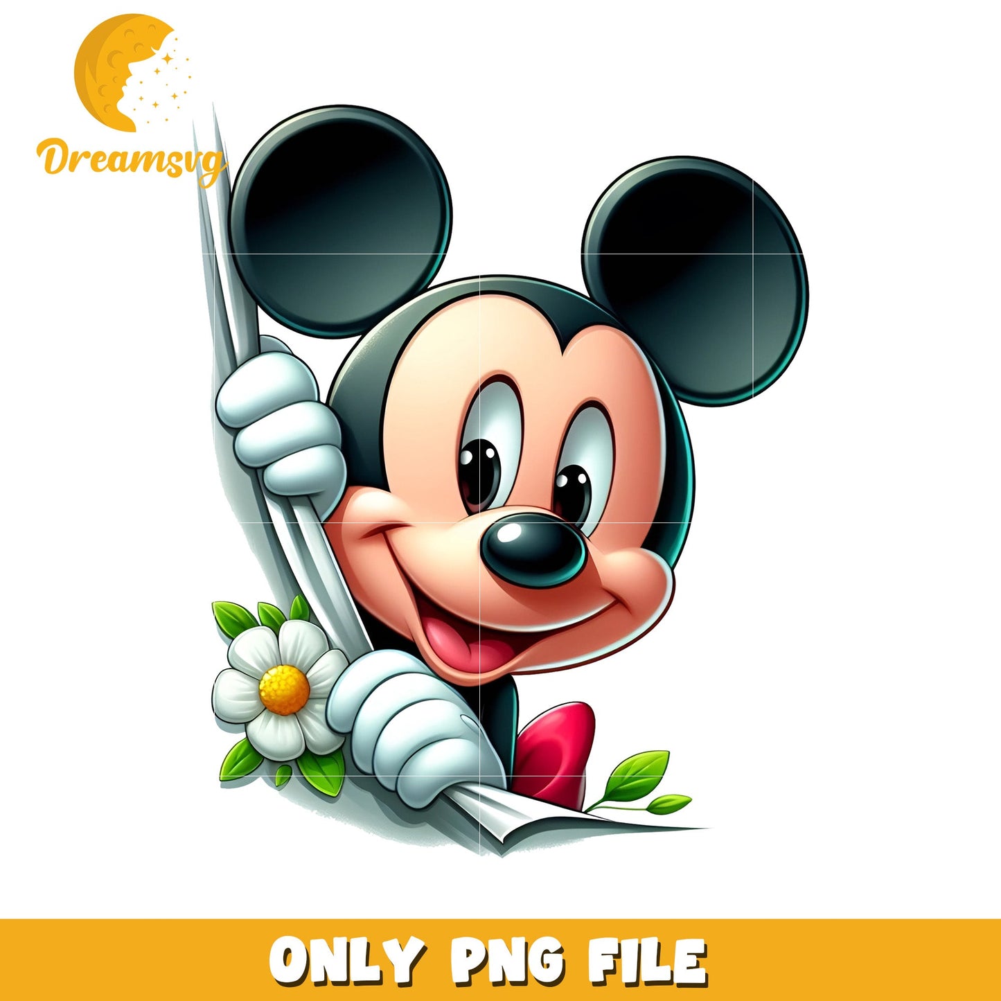 Mickey Mouse PNG File Cute Cartoon Character Download
