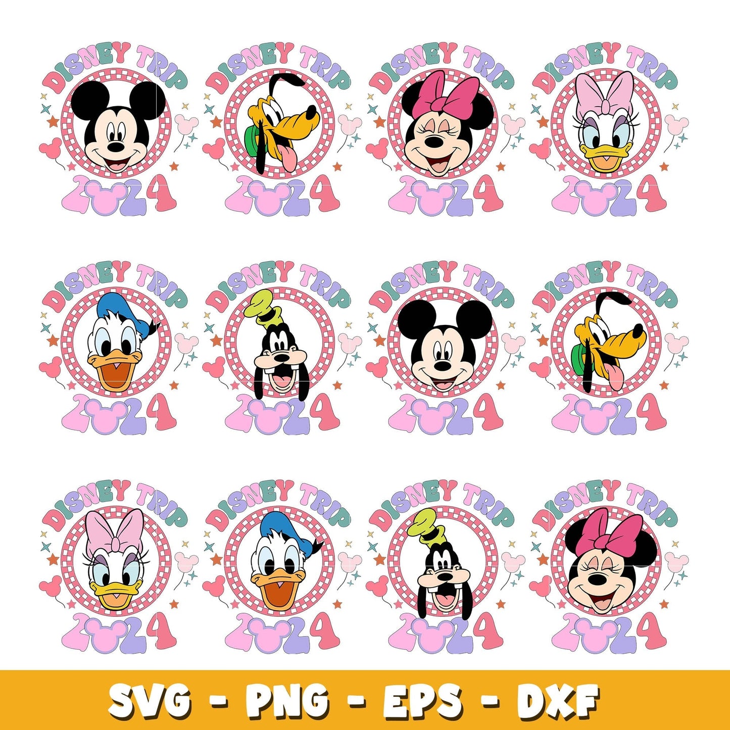 Girls Trip Mode Era bundle svg, Disney cartoon svg, Digital download