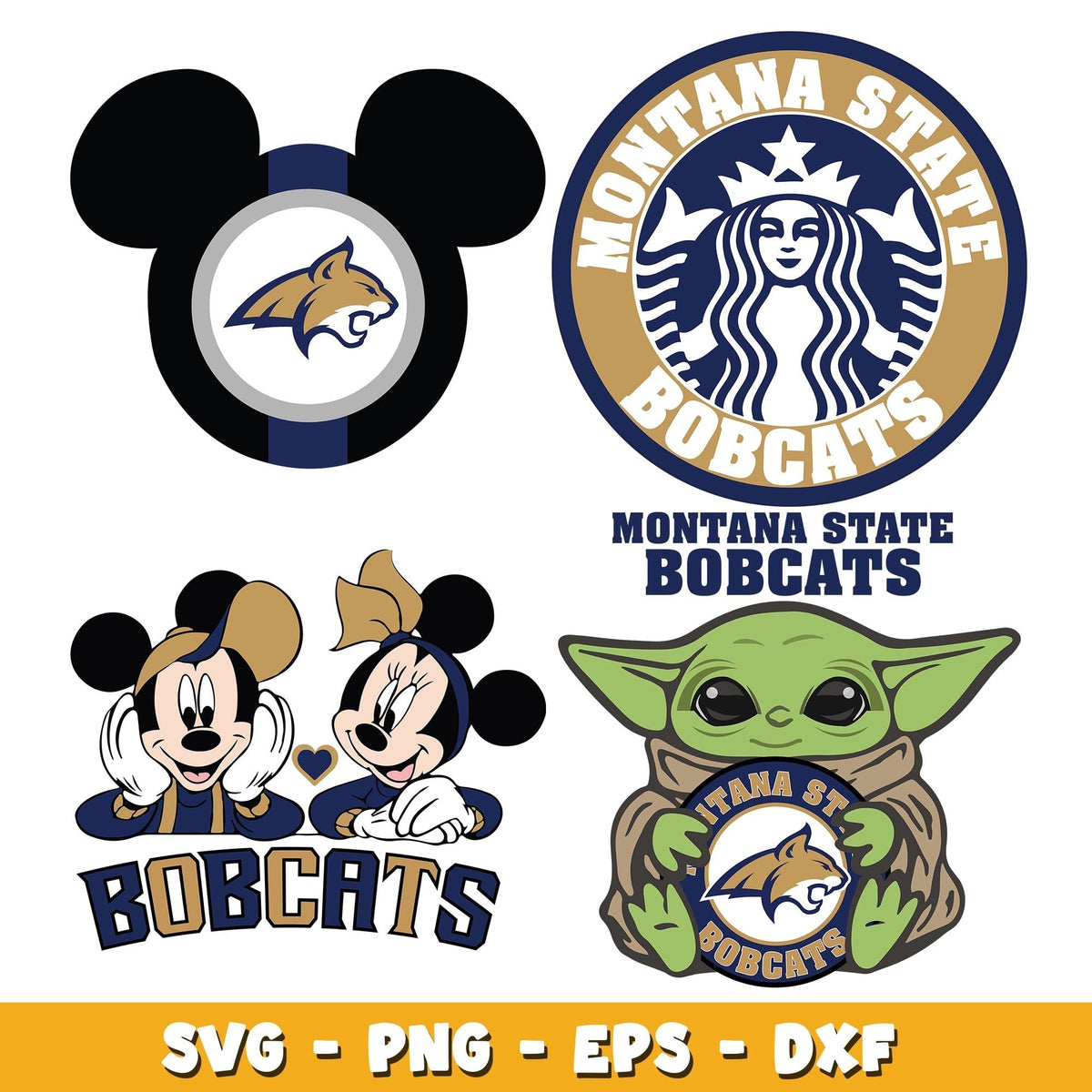 Montana state bobcats logo Bundle svg, Montana state bobcats logo svg, ncaa svg