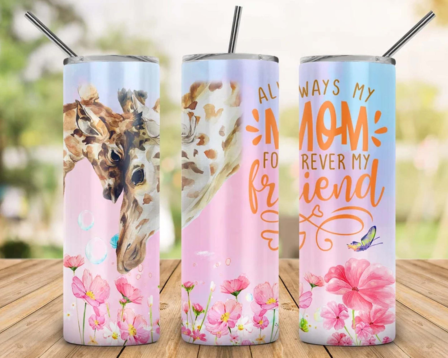Mother's Day Tumbler Wrap Design, Blessed Mama Sublimation Designs For Mother's Day, Seamless Mother Tumbler