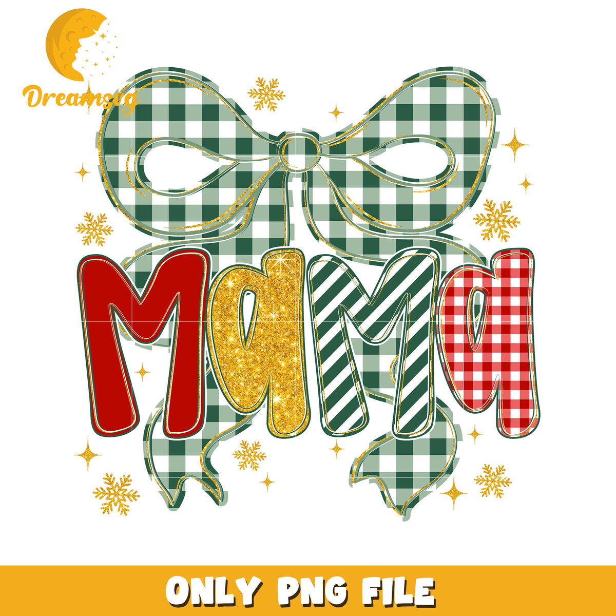 Nana png, christmas lights png, christmas music png
