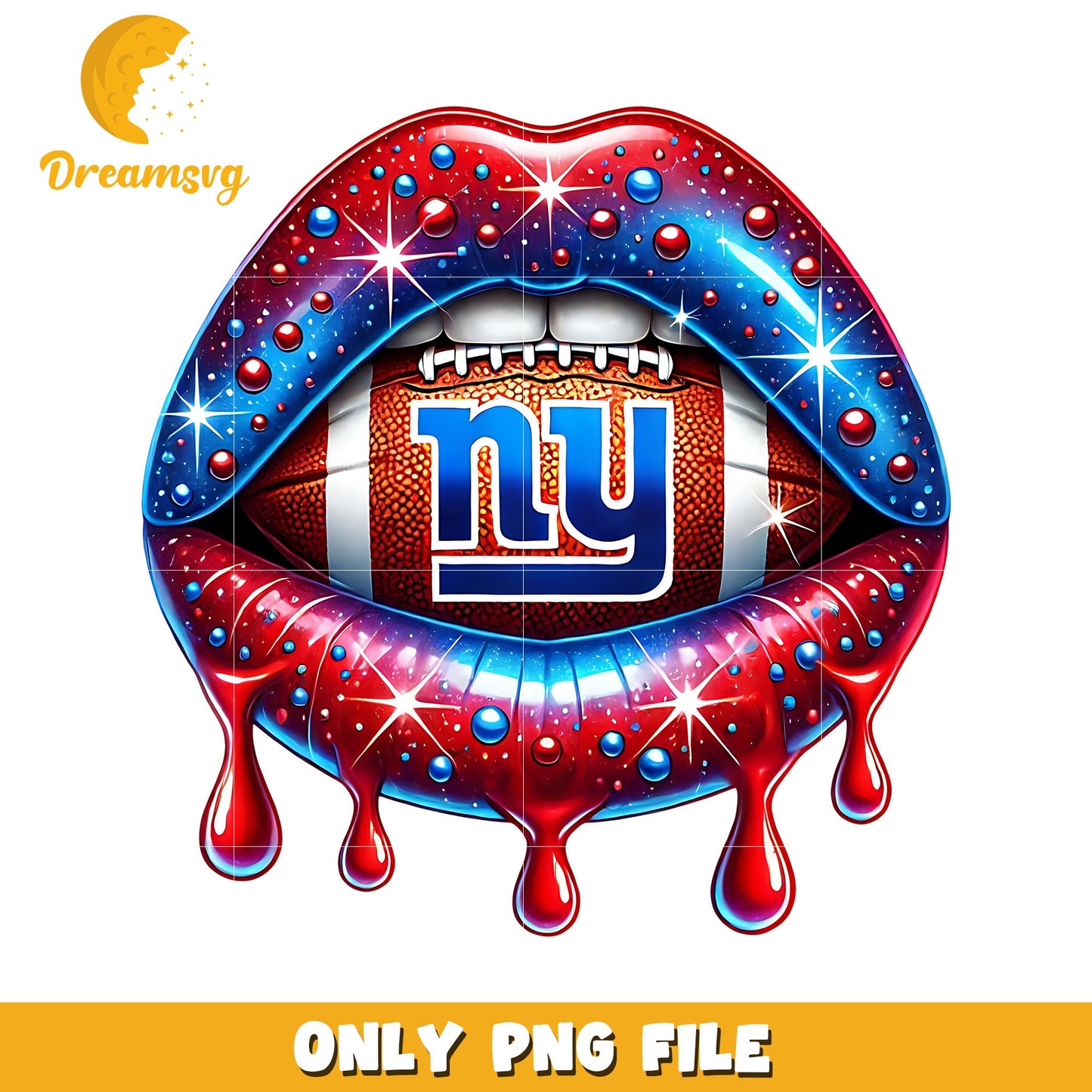 New york giants lips png, nfl teams png, nfl team logo png