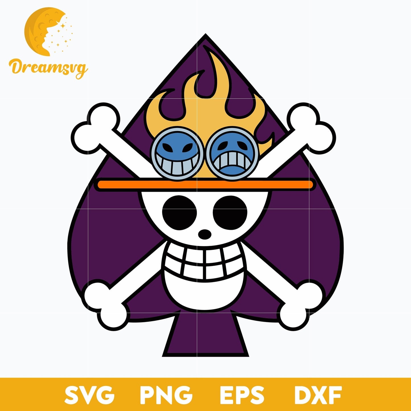 One Piece Jolly Roger Svg, One Piece Svg, Jolly Roger Svg, Anime Svg, png, eps, dxf digital download.