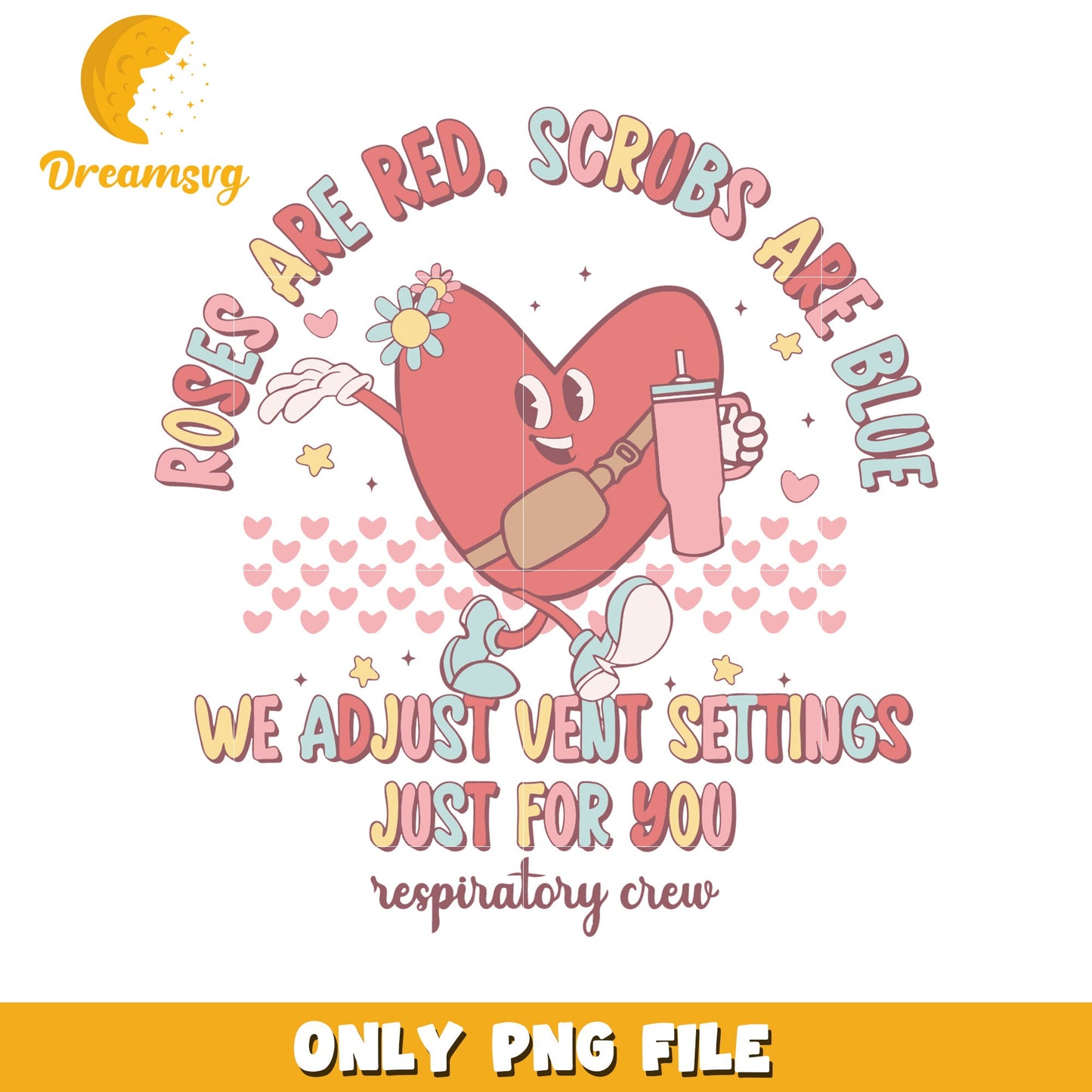 Respiratory Crew Heart PNG