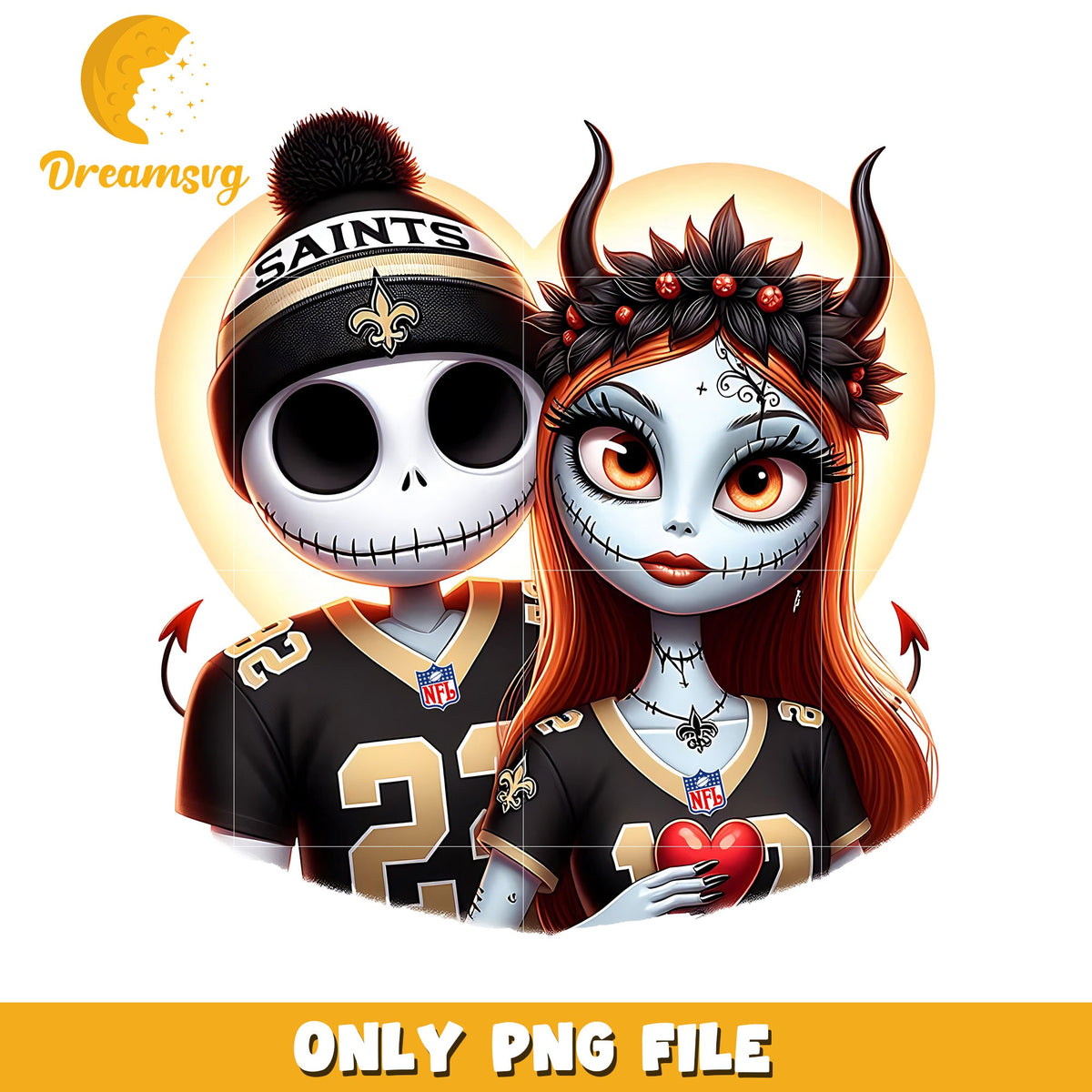 Saints jack and sally png, nfl power rankingsl png, american sports png
