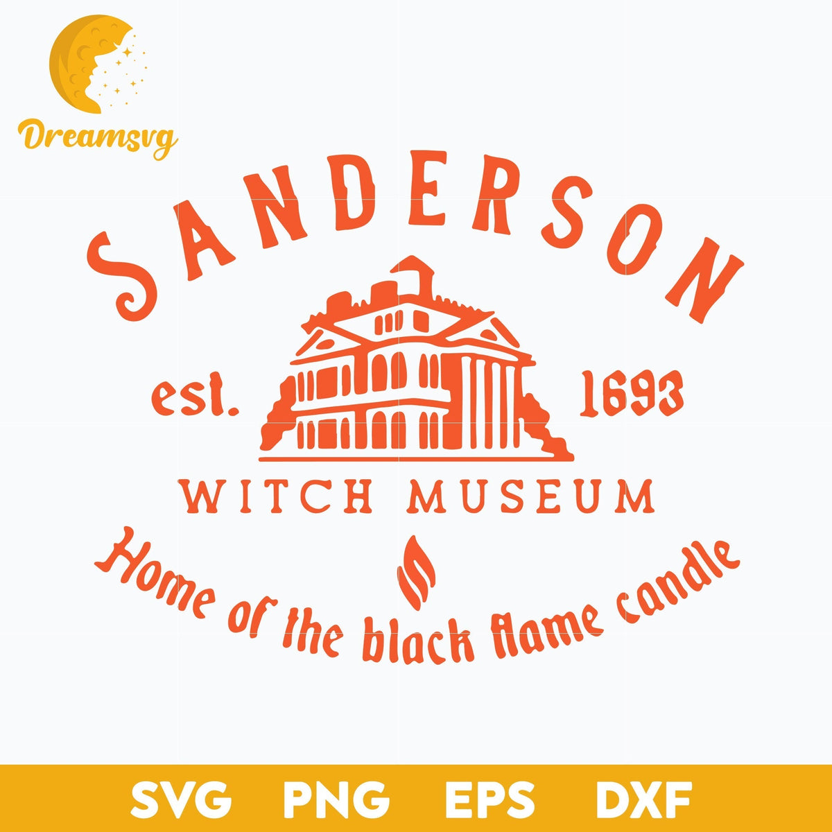 Sanderson Witch Museum svg, Halloween svg, png, dxf, eps digital file.