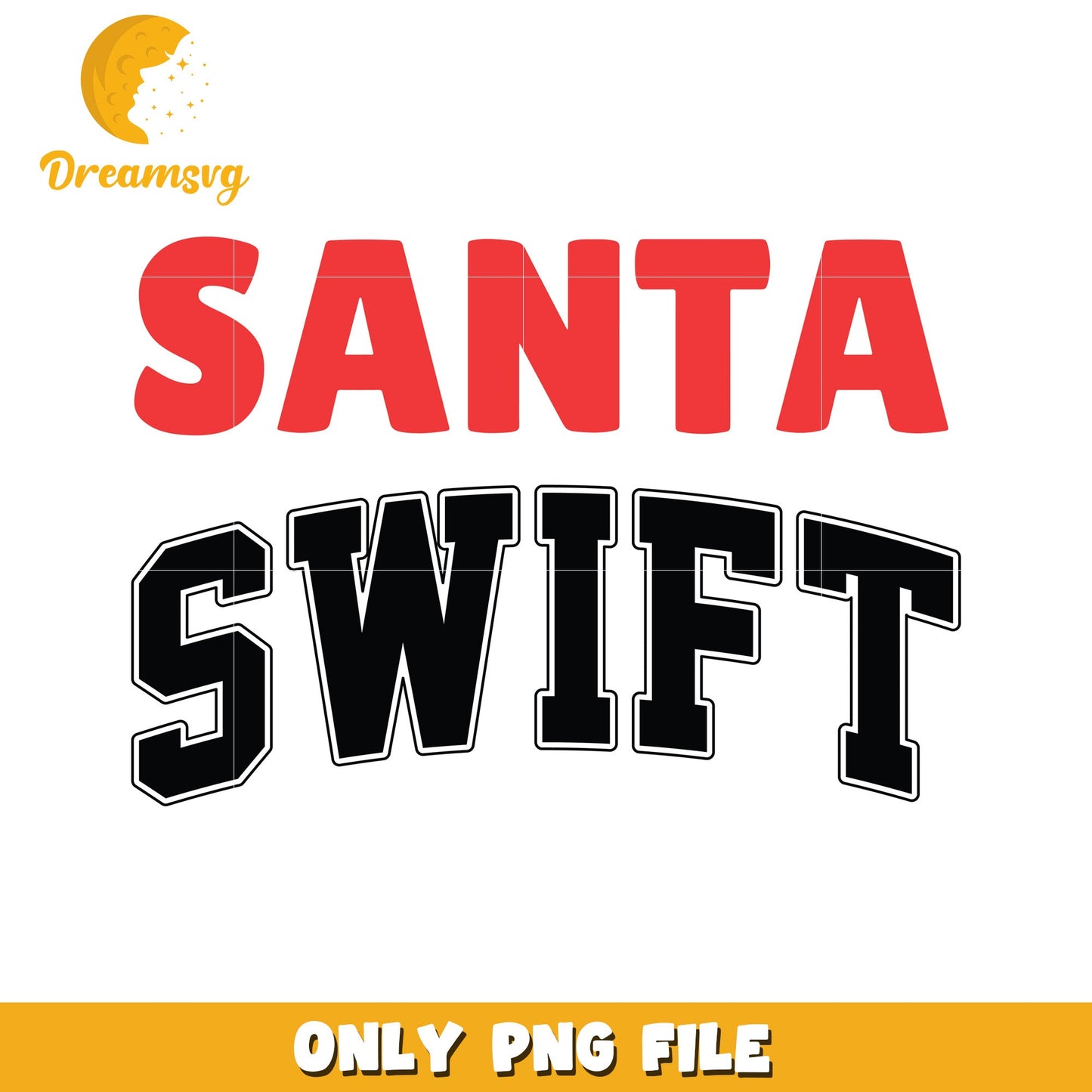 Santa swift font design png, taylor swift png, font design png