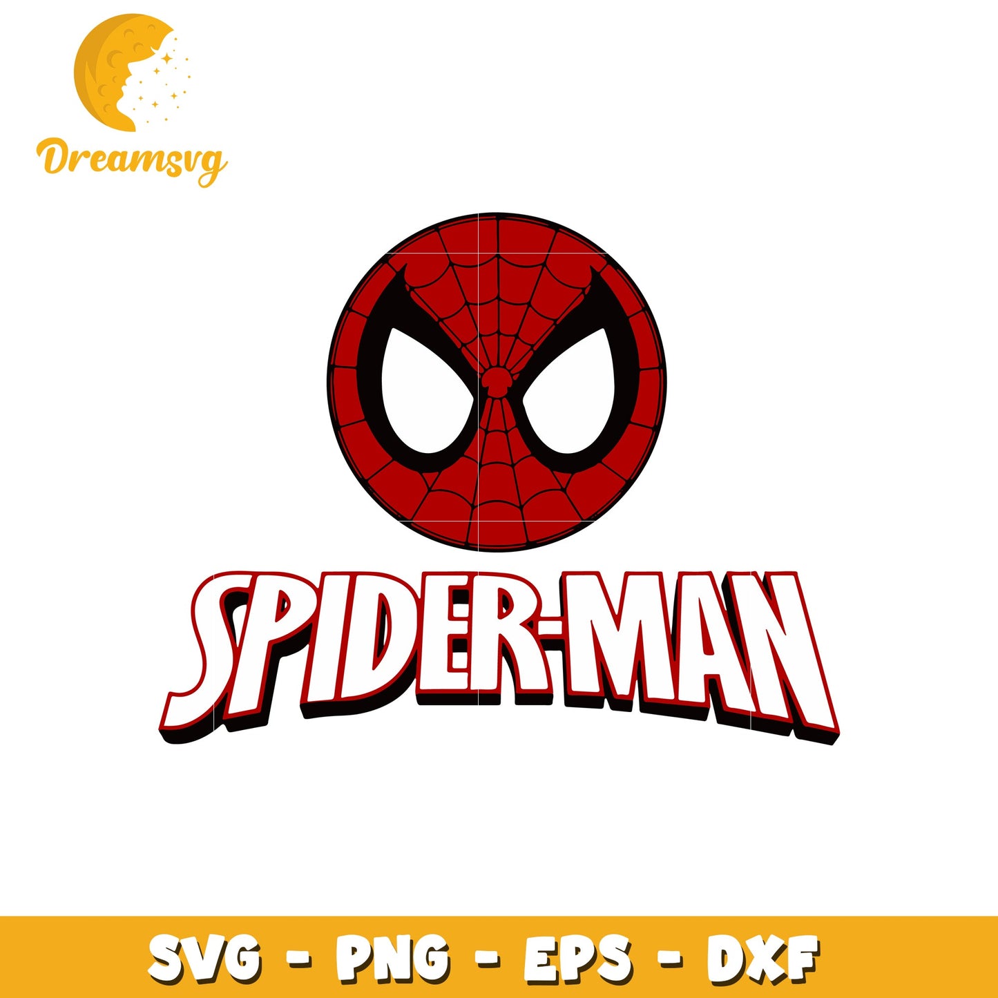 Spider-Man SVG Logo for Creative Projects and Crafts