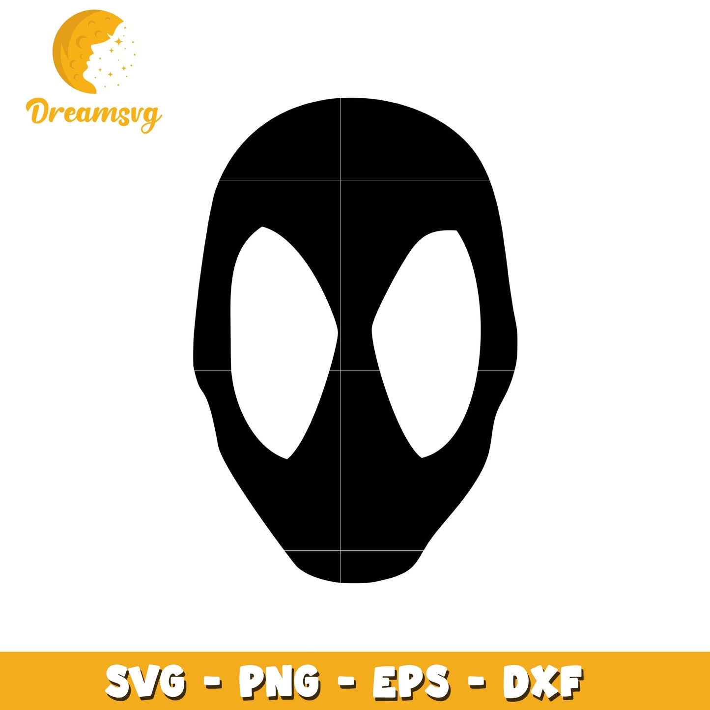 Spiderman Mask SVG PNG EPS DXF