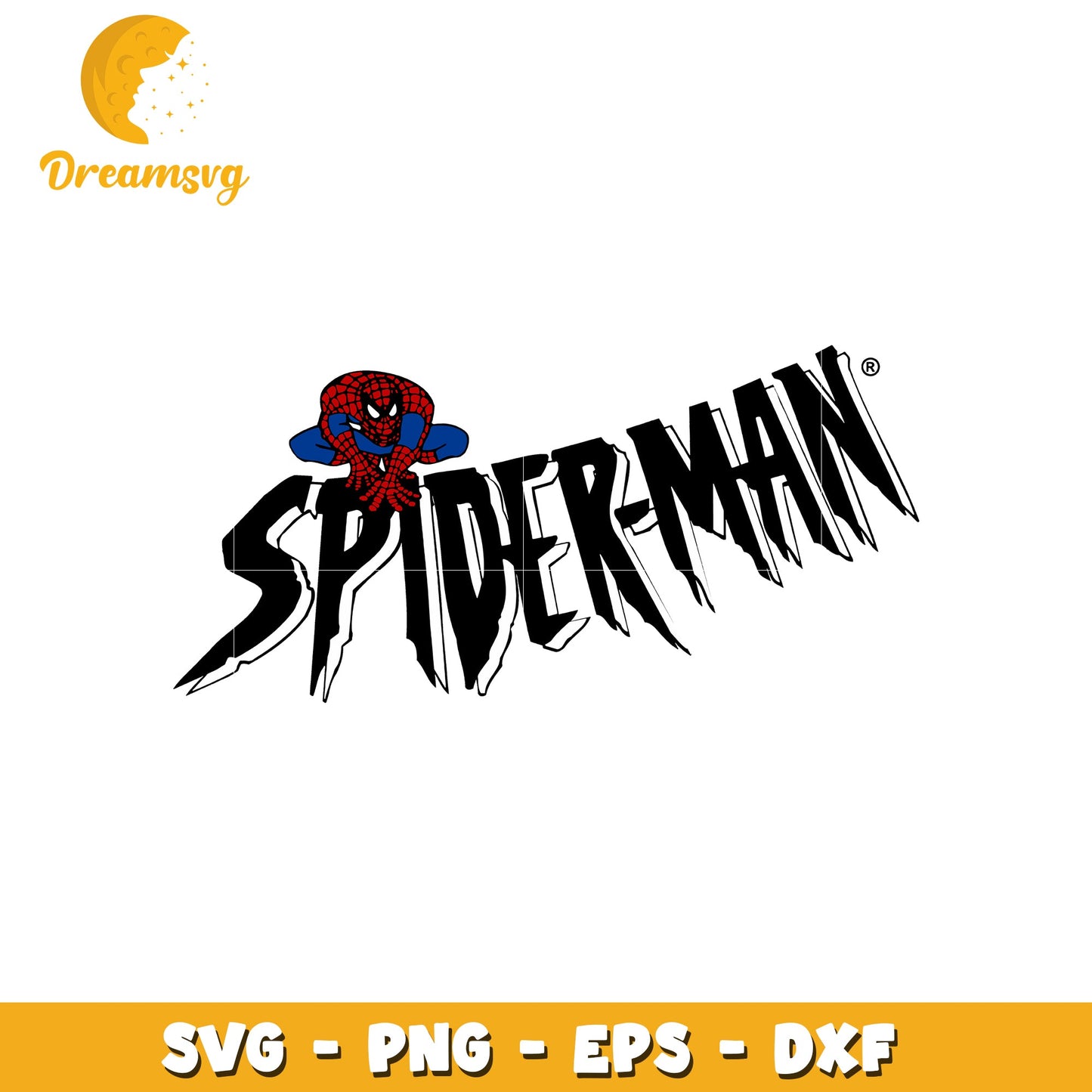 Spiderman PNG Image, SVG, EPS, DXF Files