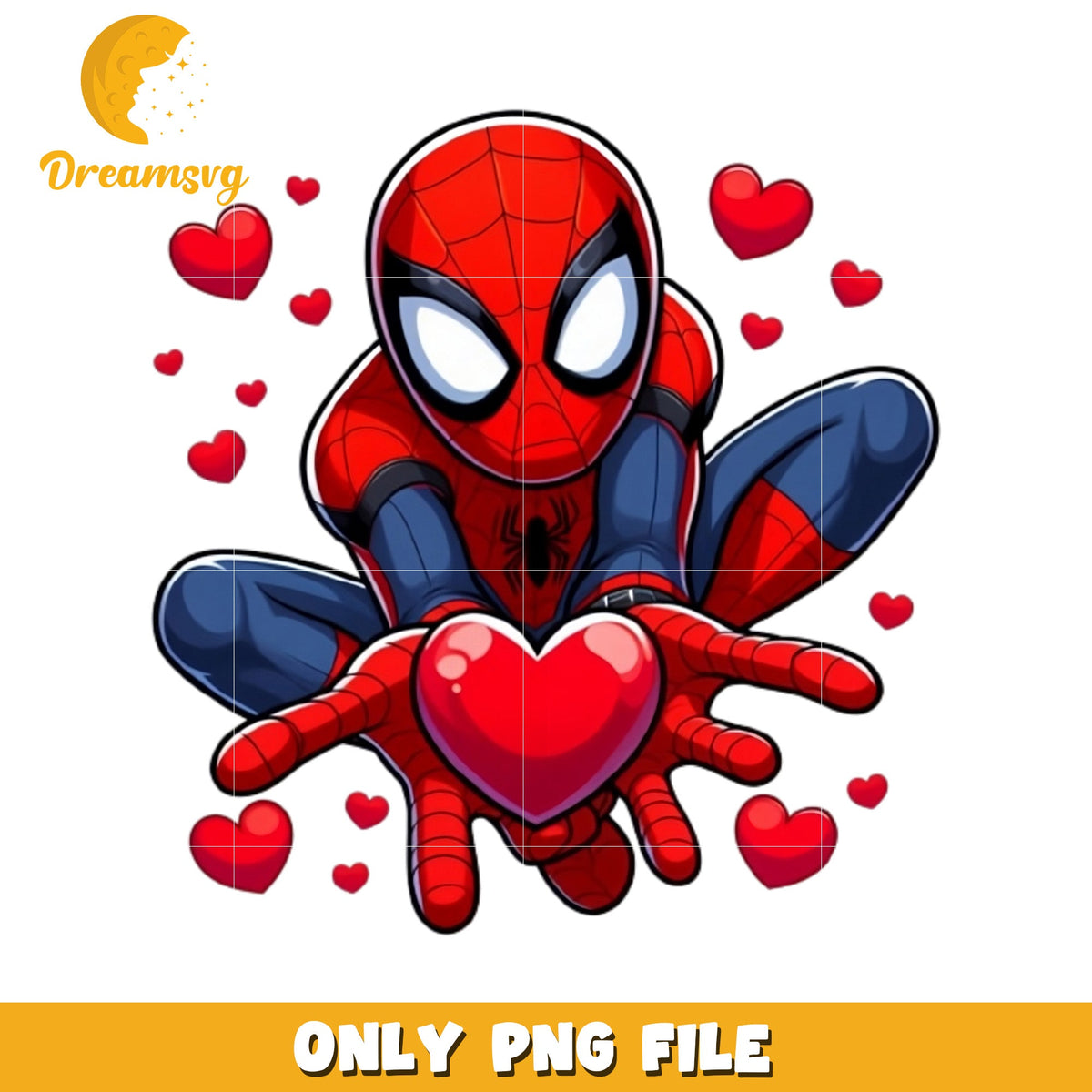 Spiderman PNG Valentines Day