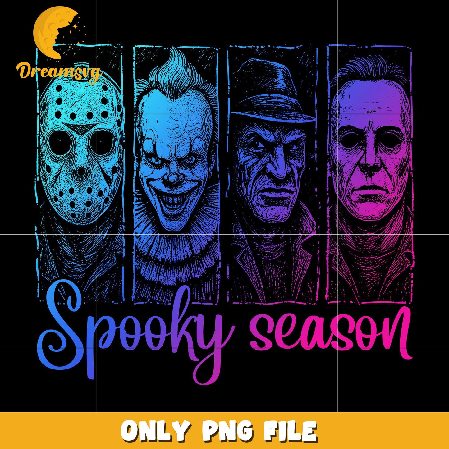 Spooky season png, halloween kills png, halloween decorations png