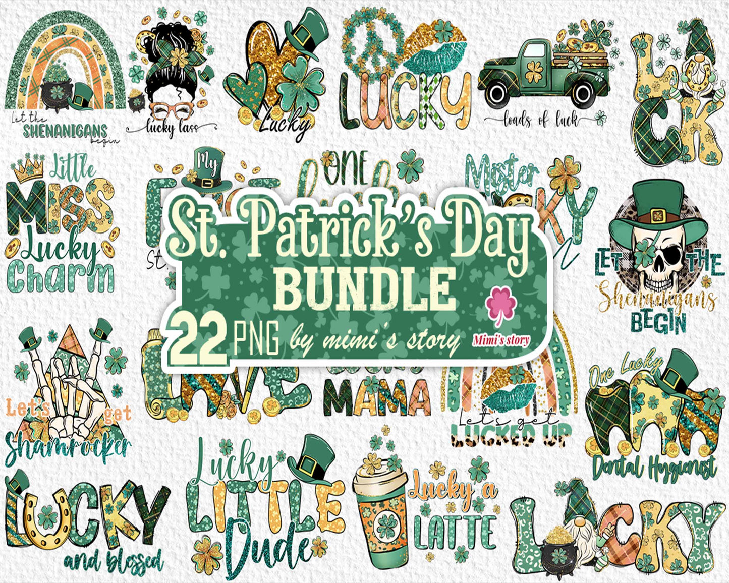 St. Patrick's png sublimation design bundle,Irish Day png, St. Patrick's png bundle, western St. Patrick's png, designs download