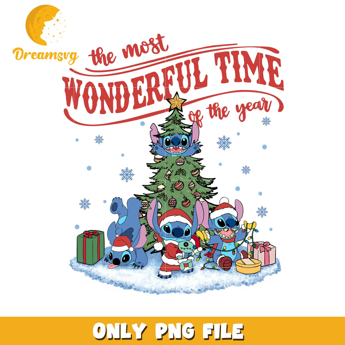 Stitch christmas png, disney png, happy christmas png