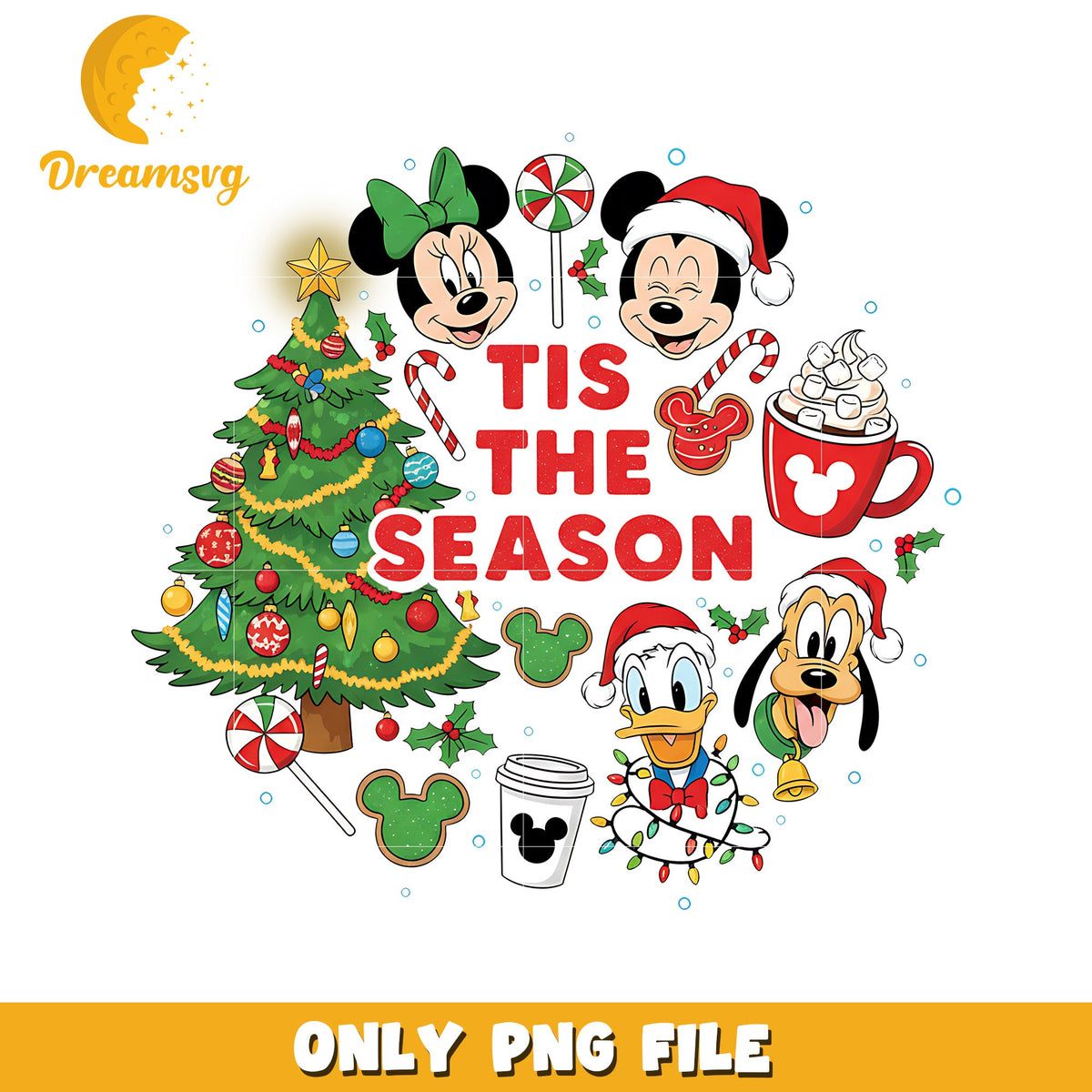 Tis the season png, christmas cookies png, funny grinch png